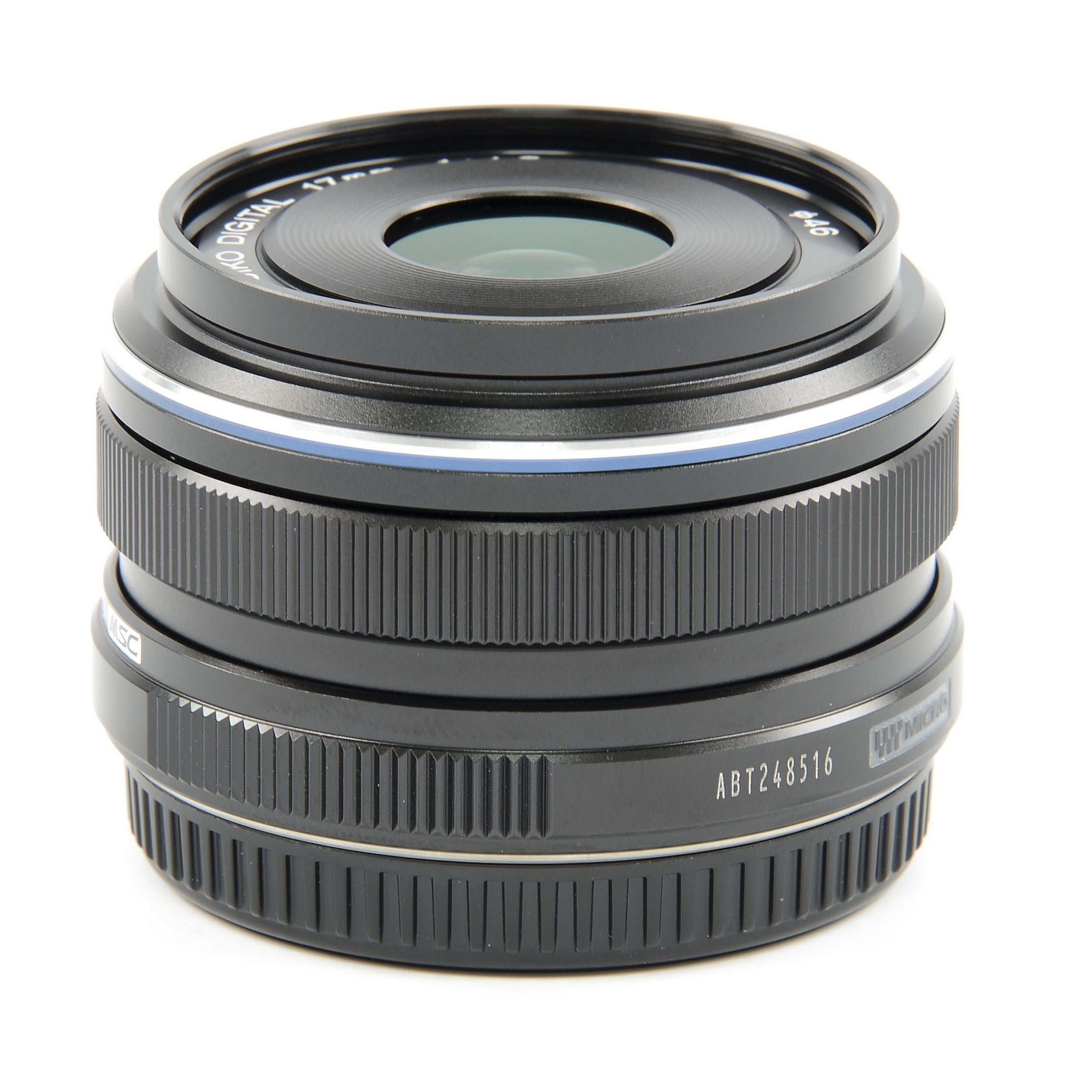 Olympus M. Zuiko Digital 17mm f1.8 MSC Lens Zwart + Doos