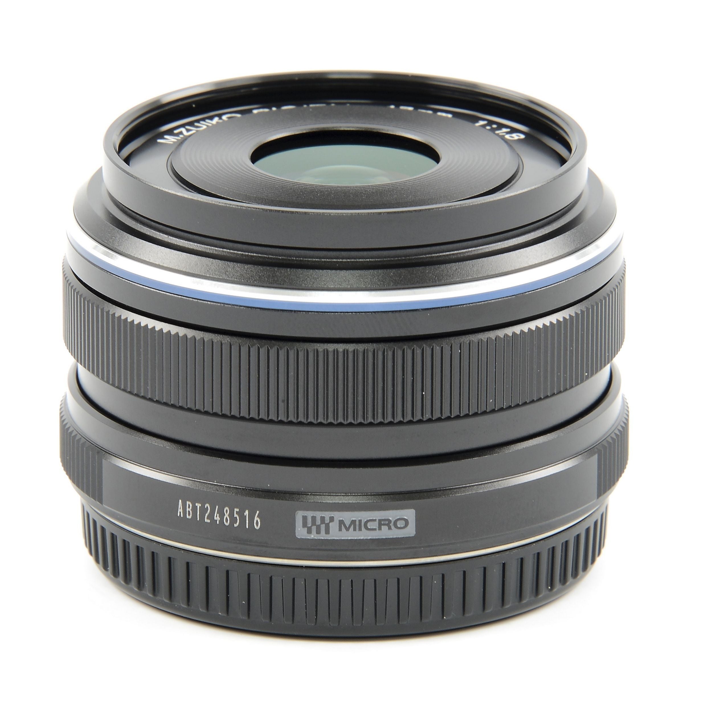 Olympus M. Zuiko Digital 17mm f1.8 MSC Lens Zwart + Doos