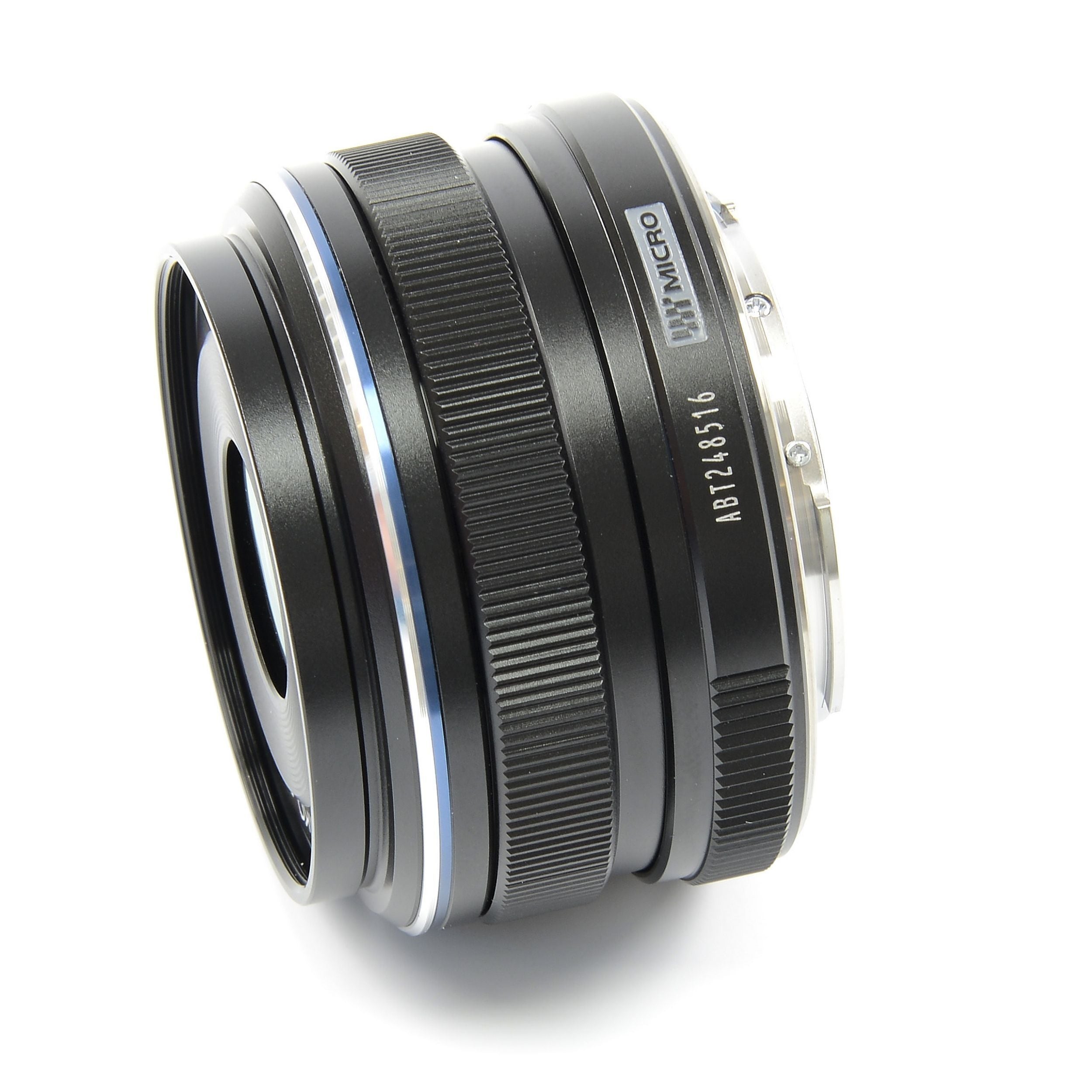 Olympus M. Zuiko Digital 17mm f1.8 MSC Lens Zwart + Doos