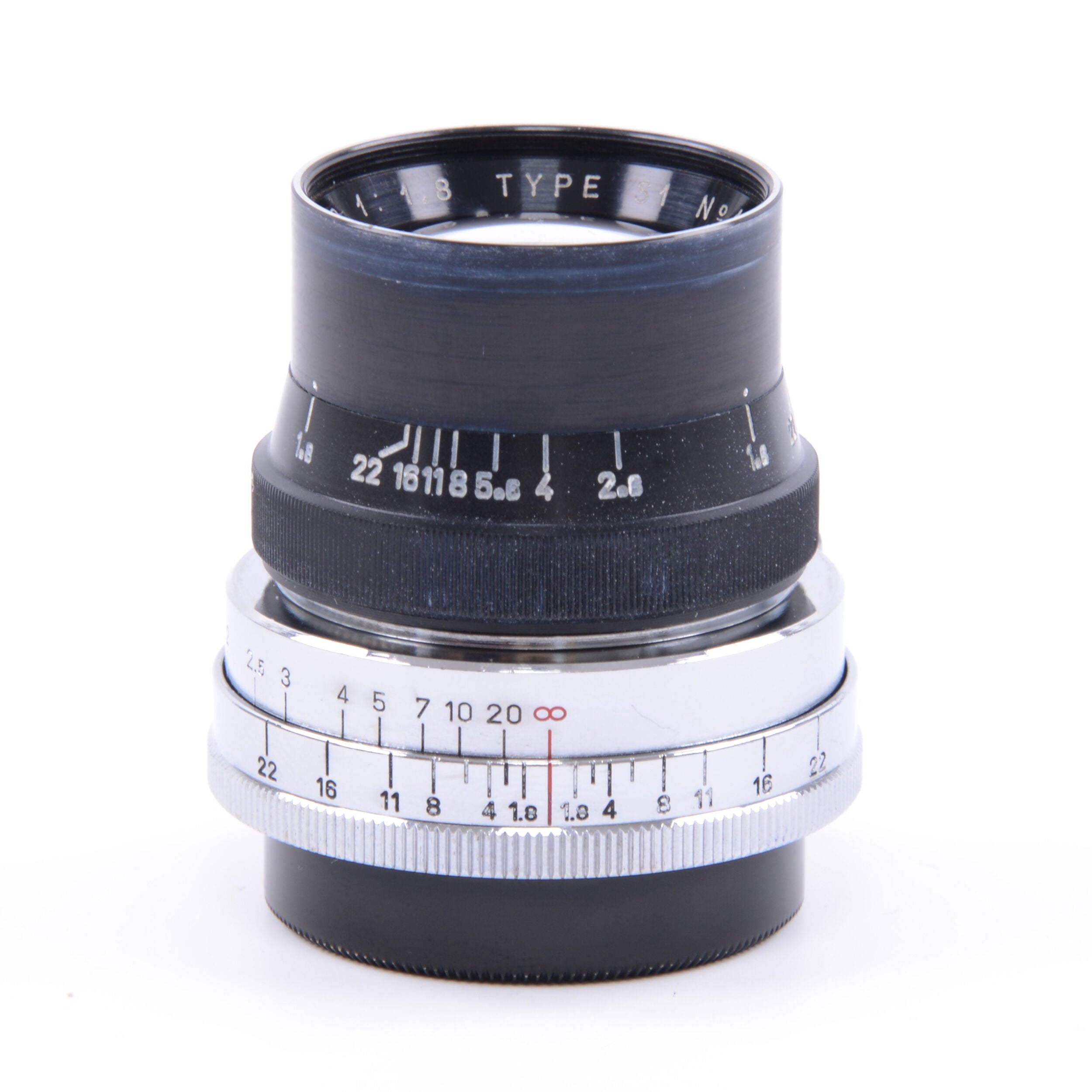 P. Angénieux 50mm f1.8 Type S1 voor Leica M39 Rangefinder Coupled