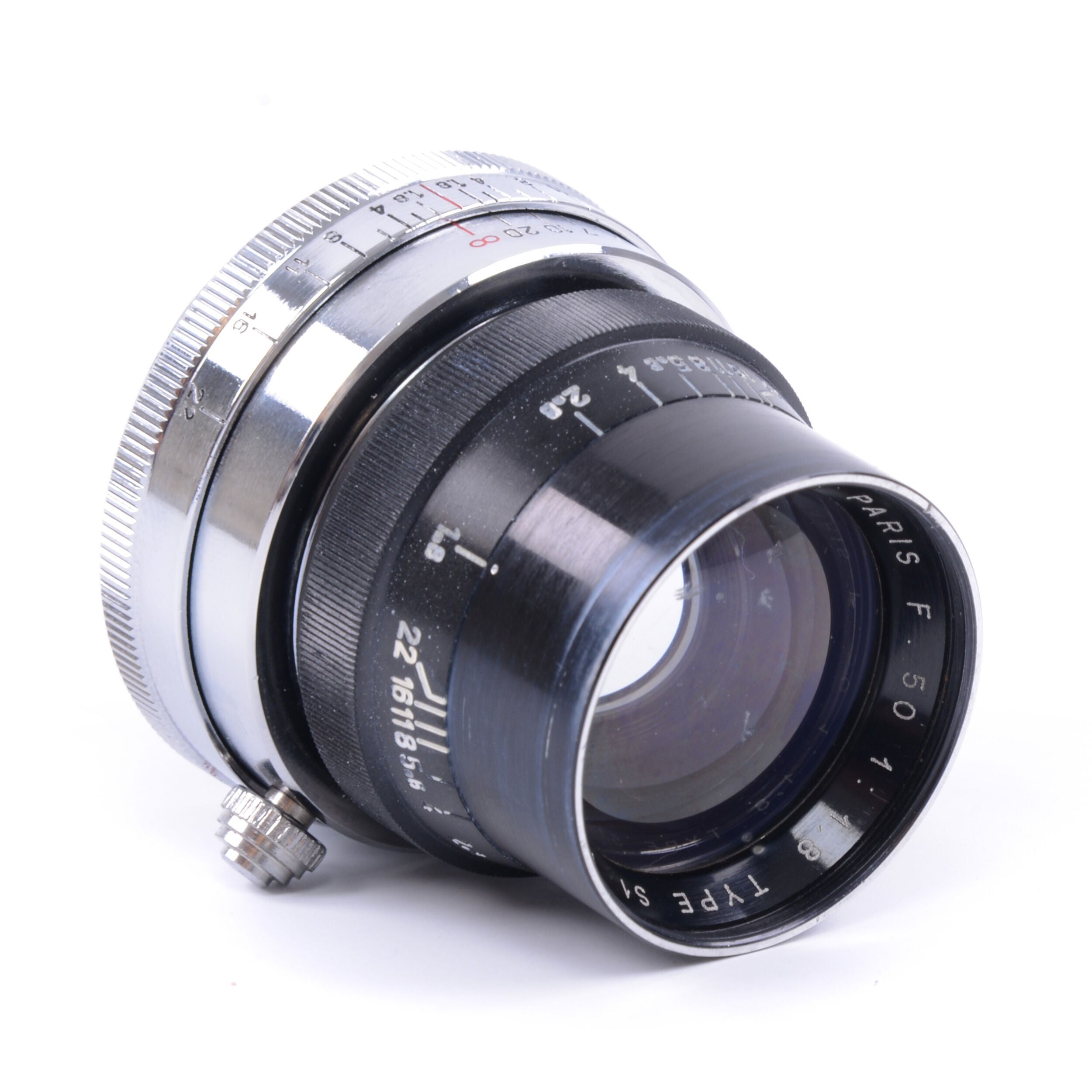 P. Angénieux 50mm f1.8 Type S1 voor Leica M39 Rangefinder Coupled