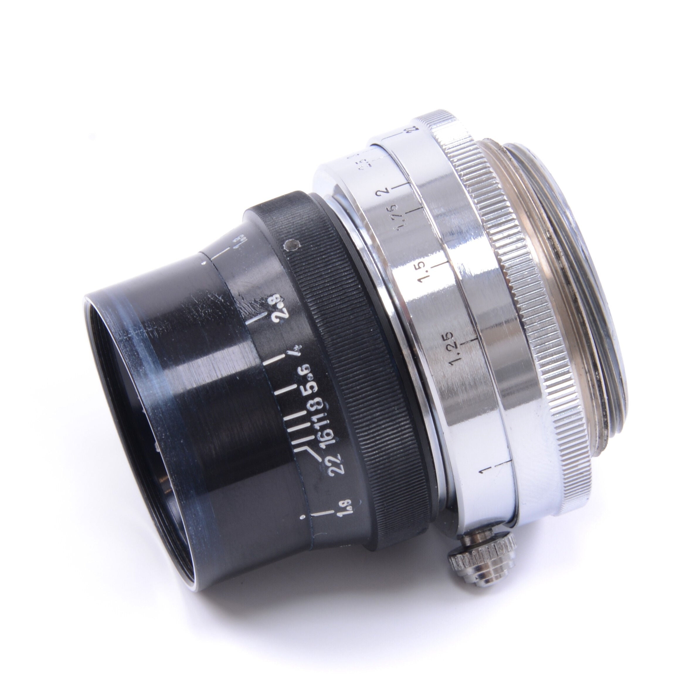 P. Angénieux 50mm f1.8 Type S1 voor Leica M39 Rangefinder Coupled