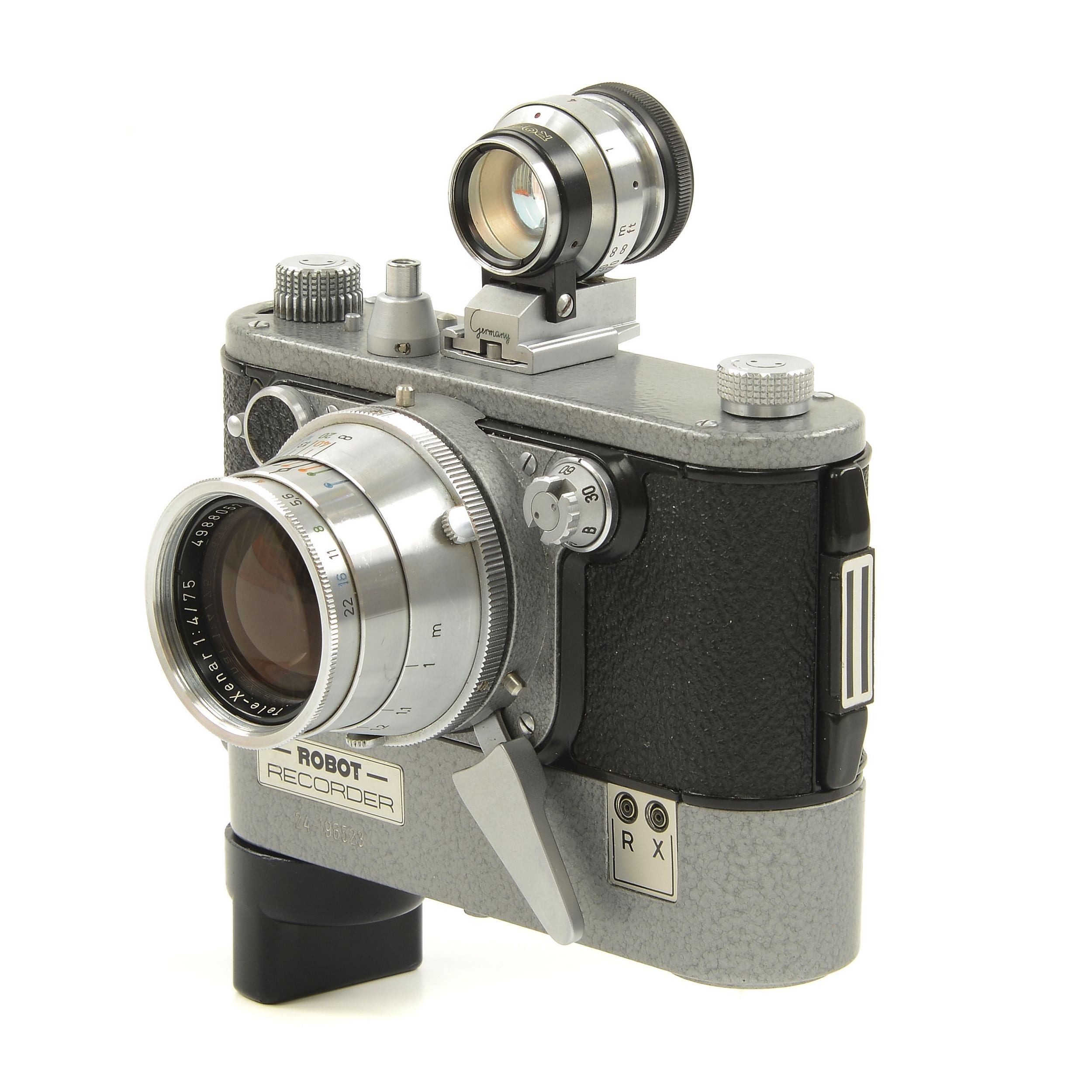 Robot Super Recorder 24 + Schneider-Kreuznach 75mm f4 Tele-Xenar Lens UITERST ZELDZAAM