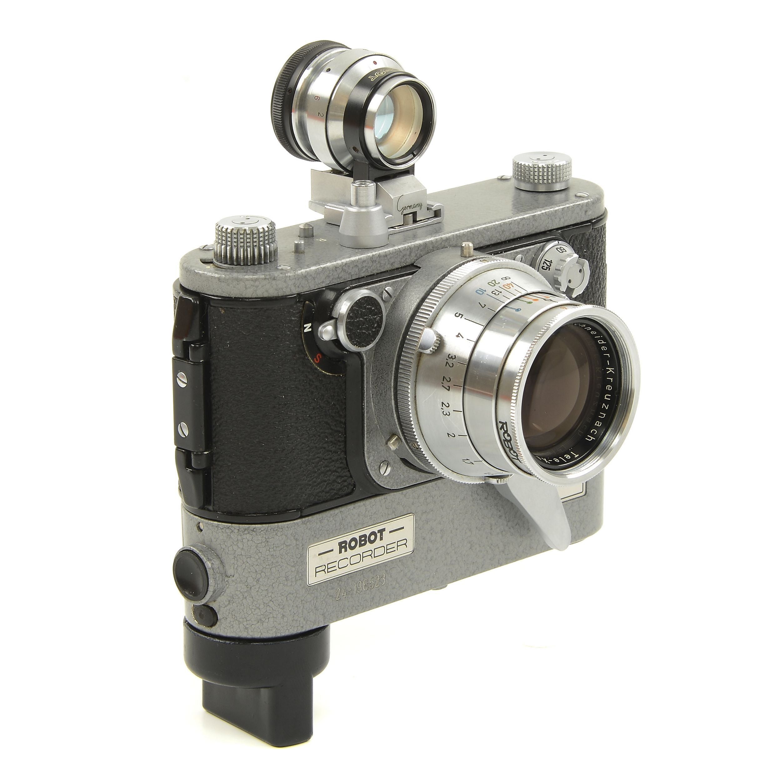 Robot Super Recorder 24 + Schneider-Kreuznach 75mm f4 Tele-Xenar Lens UITERST ZELDZAAM