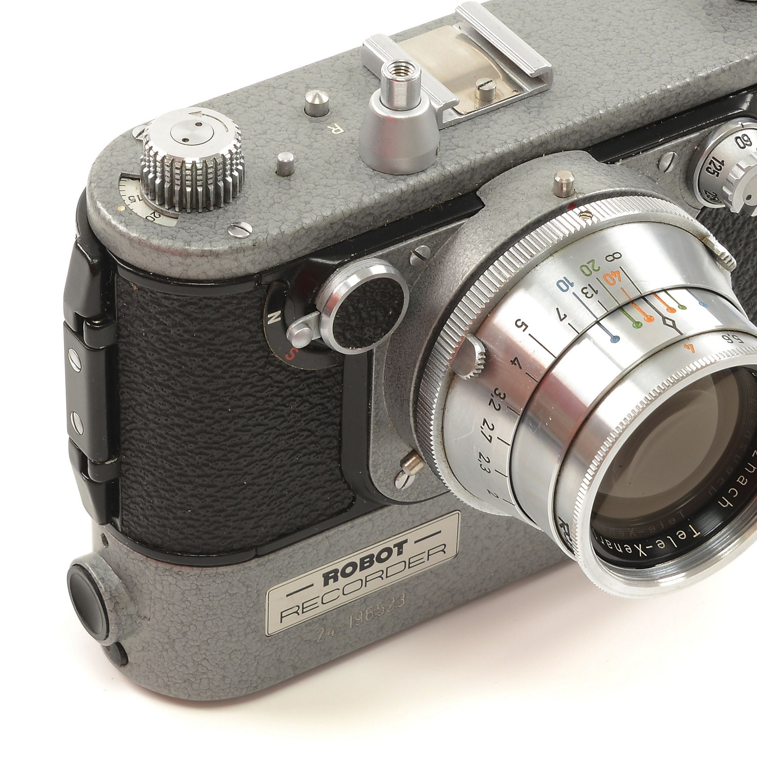 Robot Super Recorder 24 + Schneider-Kreuznach 75mm f4 Tele-Xenar Lens UITERST ZELDZAAM