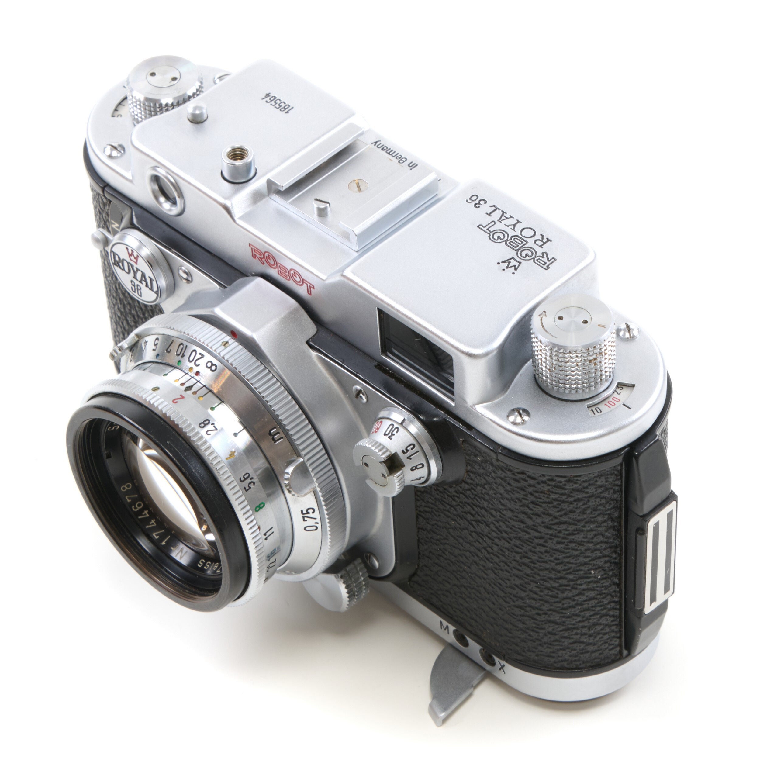 Robot Royal 36 Met Serieschakeling + Carl Zeiss 50mm f2 Sonnar + Doos