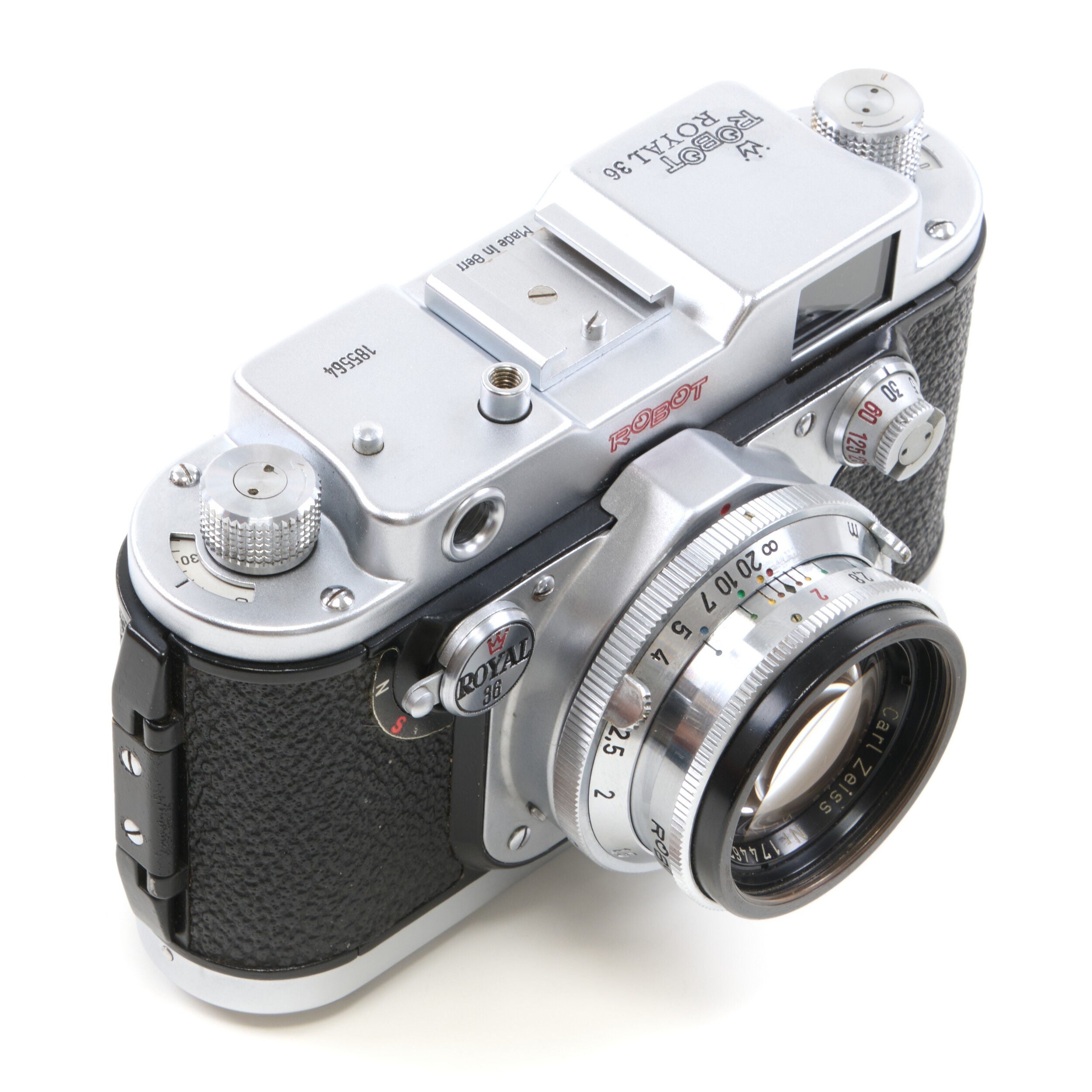 Robot Royal 36 Met Serieschakeling + Carl Zeiss 50mm f2 Sonnar + Doos