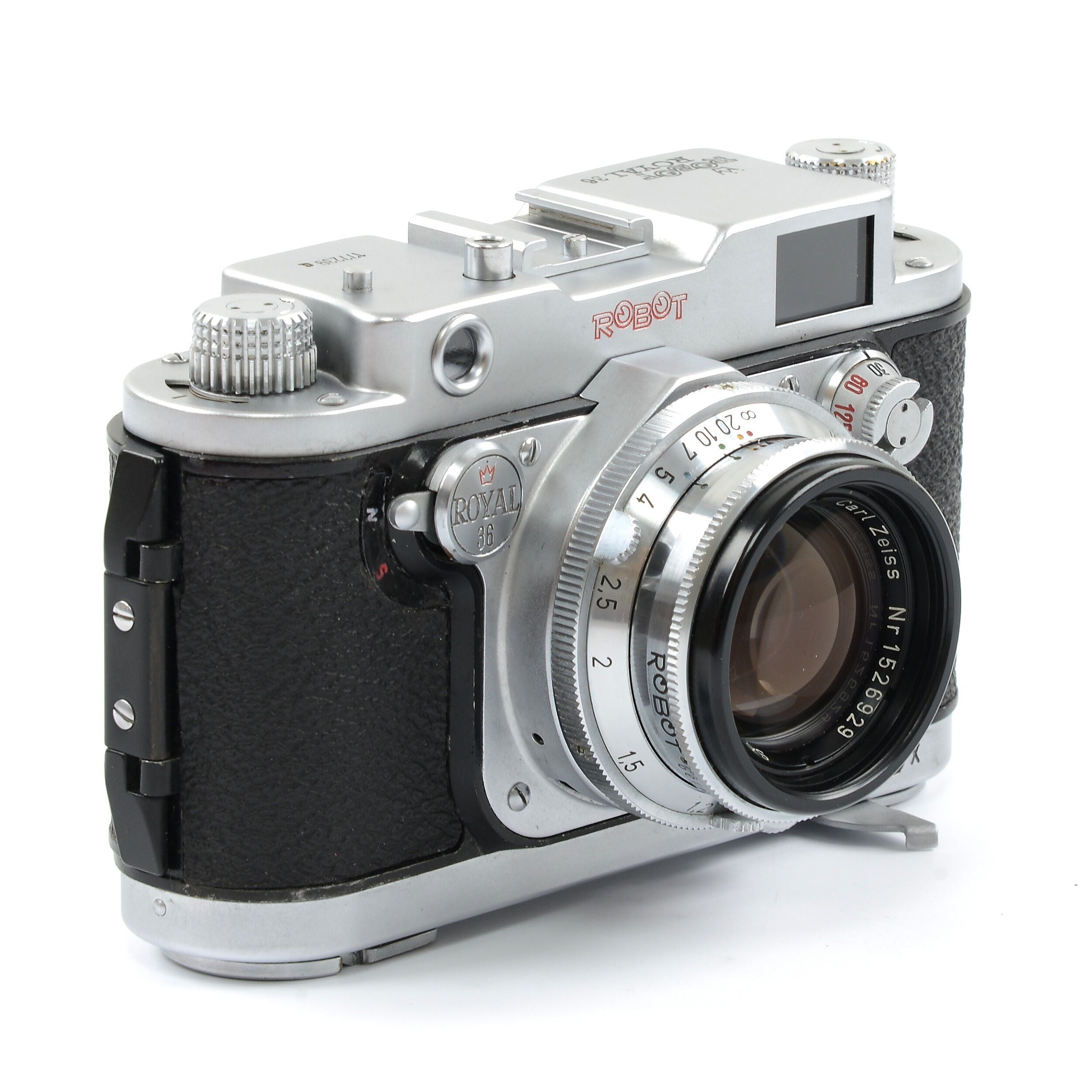 Robot Royal 36 Met Serieschakeling + Carl Zeiss 50mm f2 Sonnar + Doos
