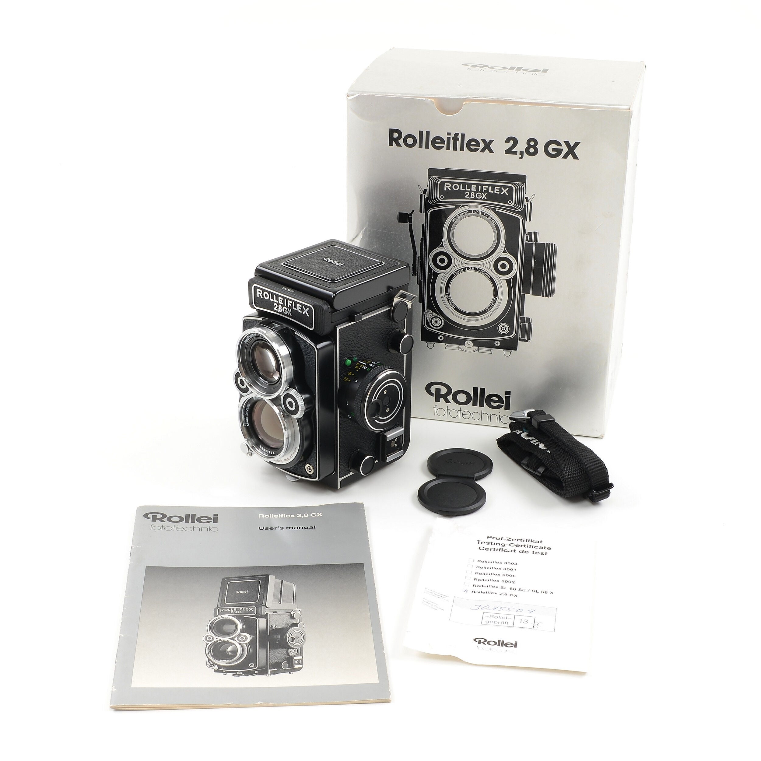 Rolleiflex 2.8GX 1e Versie + Doos
