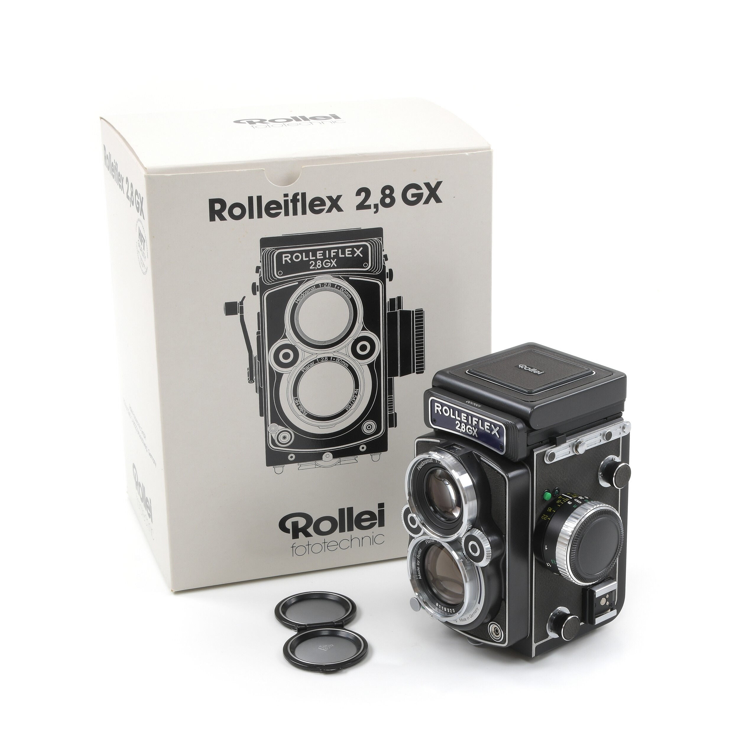Rolleiflex 2.8GX Expression Type 2 + Doos