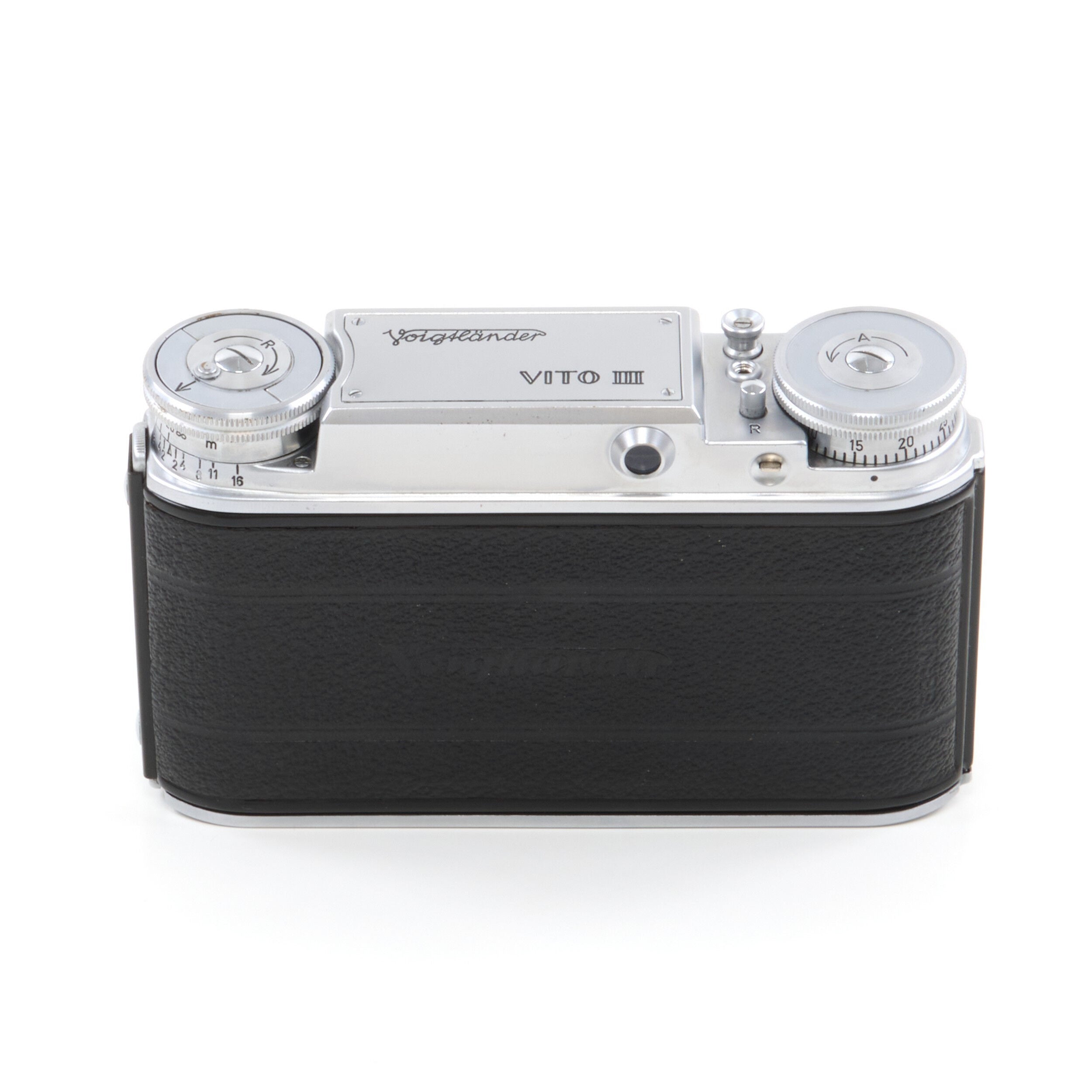 Voigtländer Vito III Zeer Vroege Batch + Ultron 50mm f2 Compur-Rapid + Doos