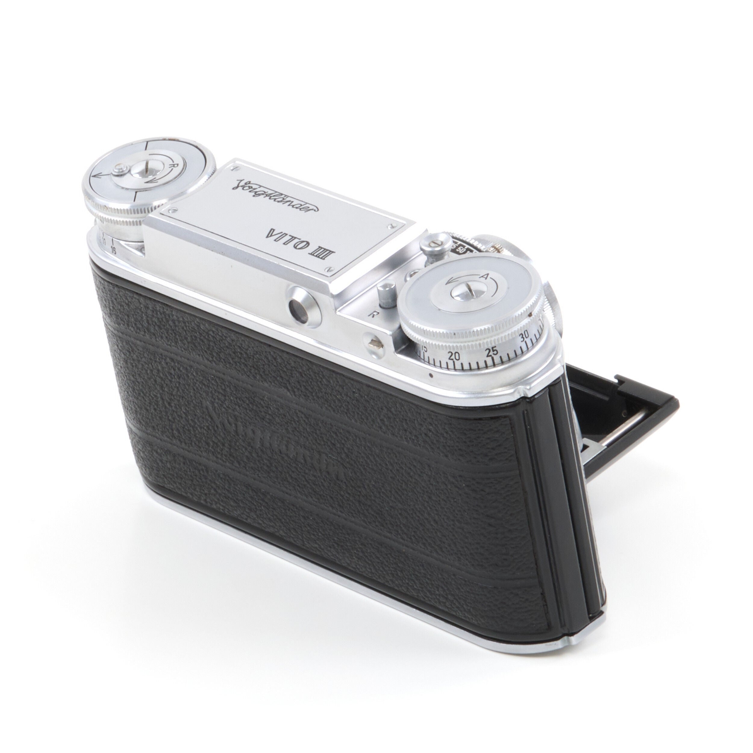 Voigtländer Vito III Zeer Vroege Batch + Ultron 50mm f2 Compur-Rapid + Doos