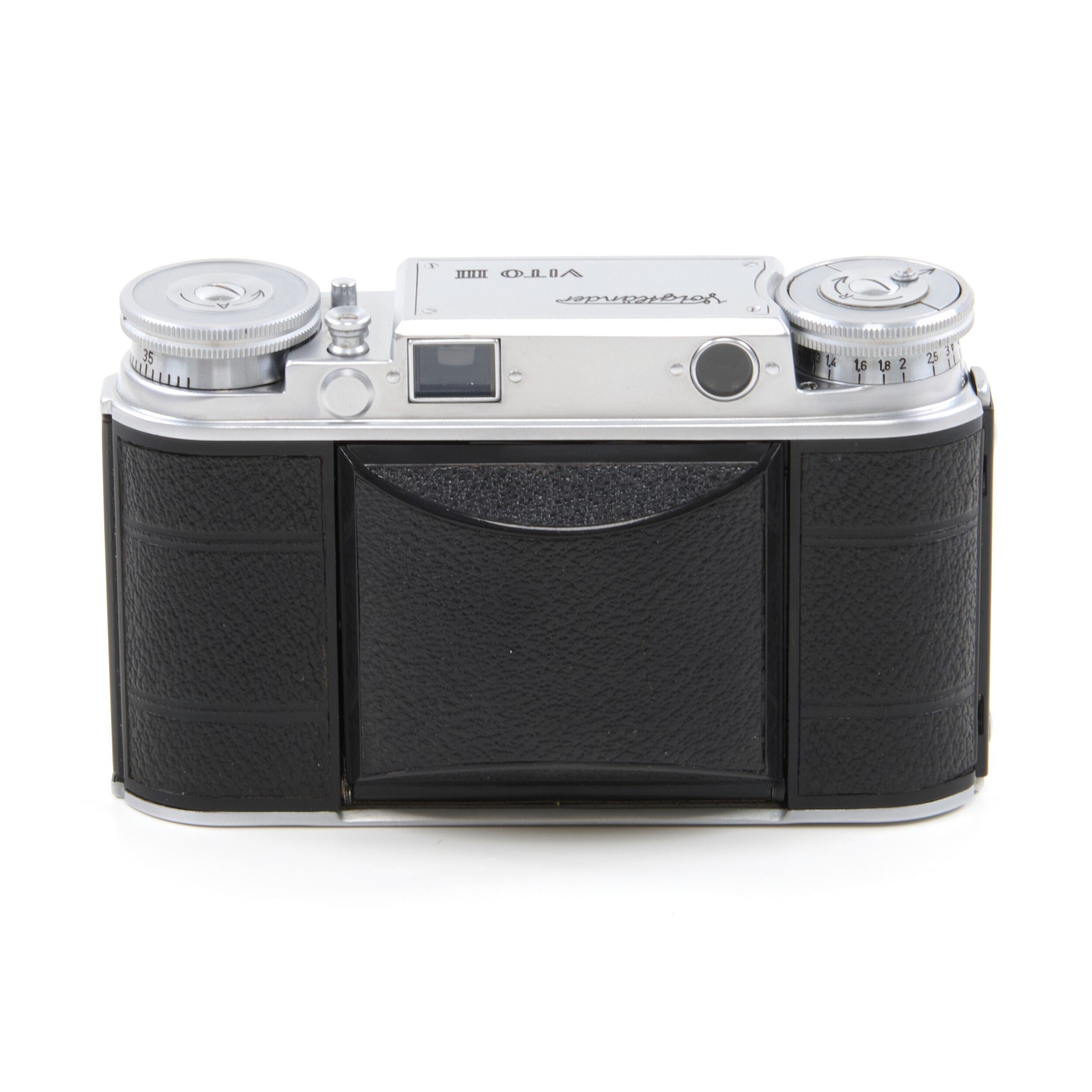 Voigtländer Vito III Zeer Vroege Batch + Ultron 50mm f2 Compur-Rapid + Doos