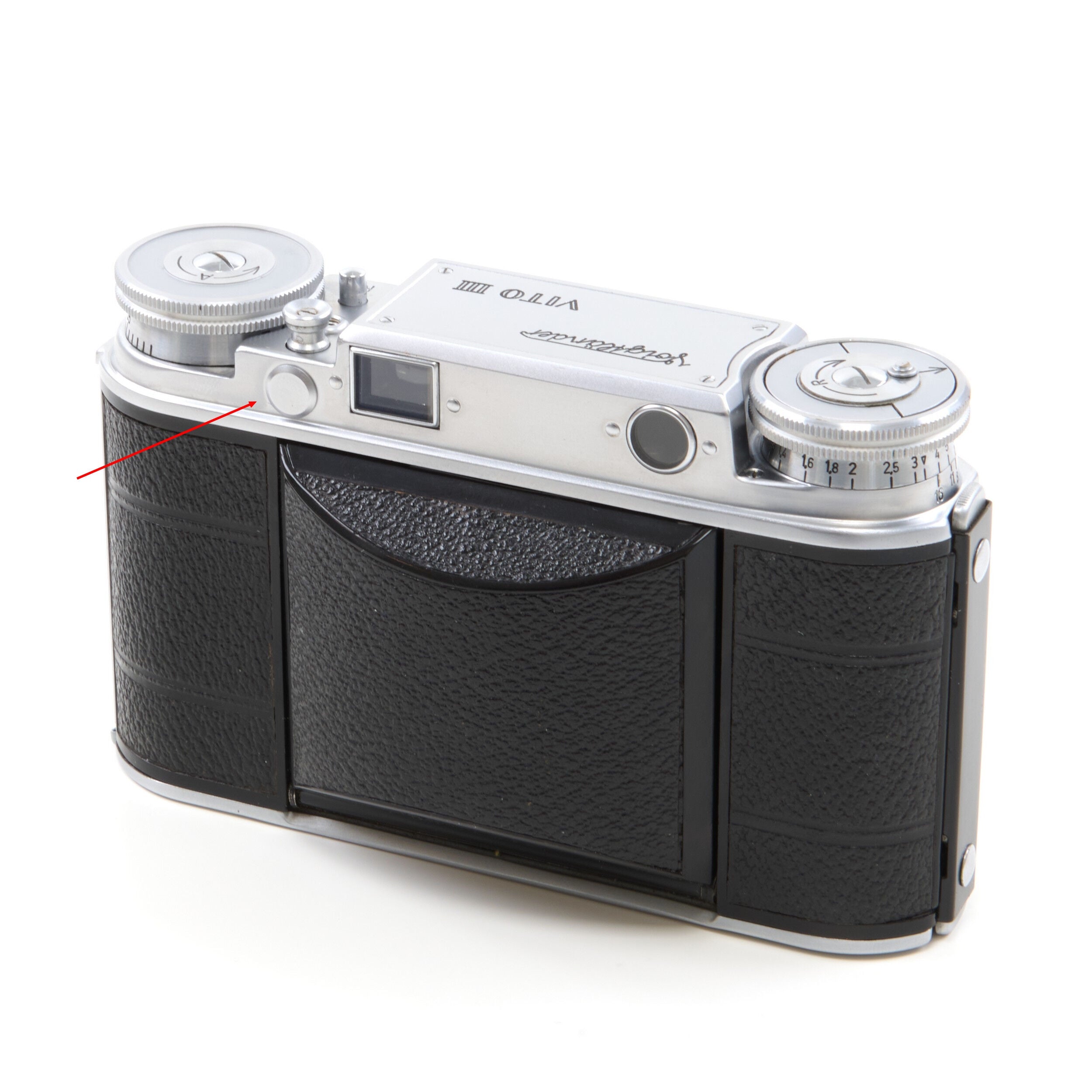 Voigtländer Vito III Zeer Vroege Batch + Ultron 50mm f2 Compur-Rapid + Doos