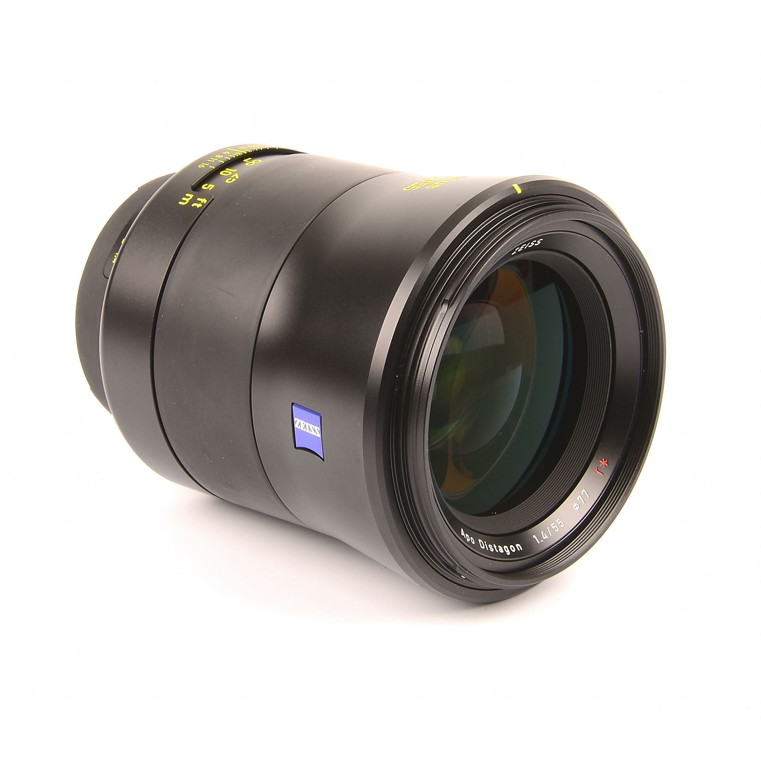 Zeiss 55mm f1.4 Otus XF.2 Nikon Vatting + Doos