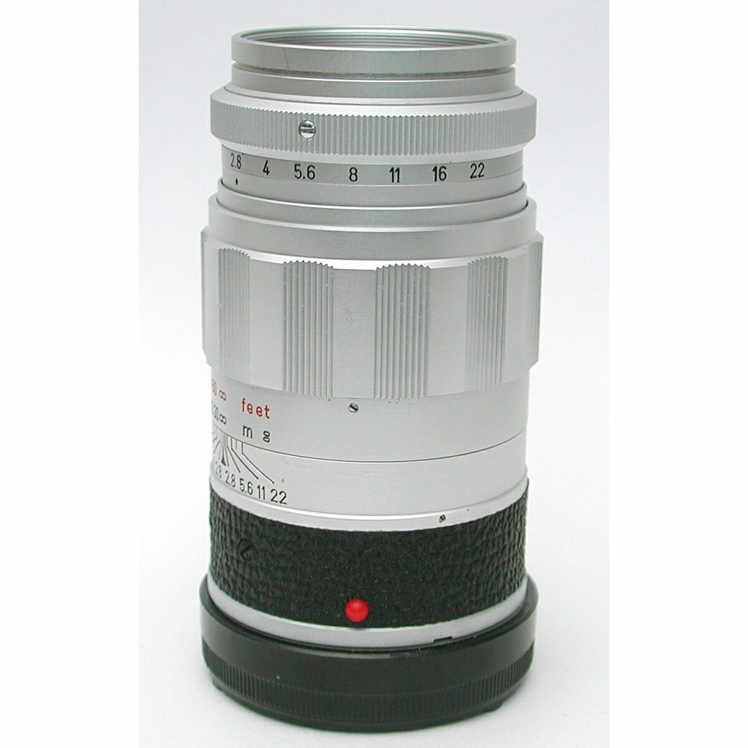 Leitz 90mm f2.8 Elmarit Chroom