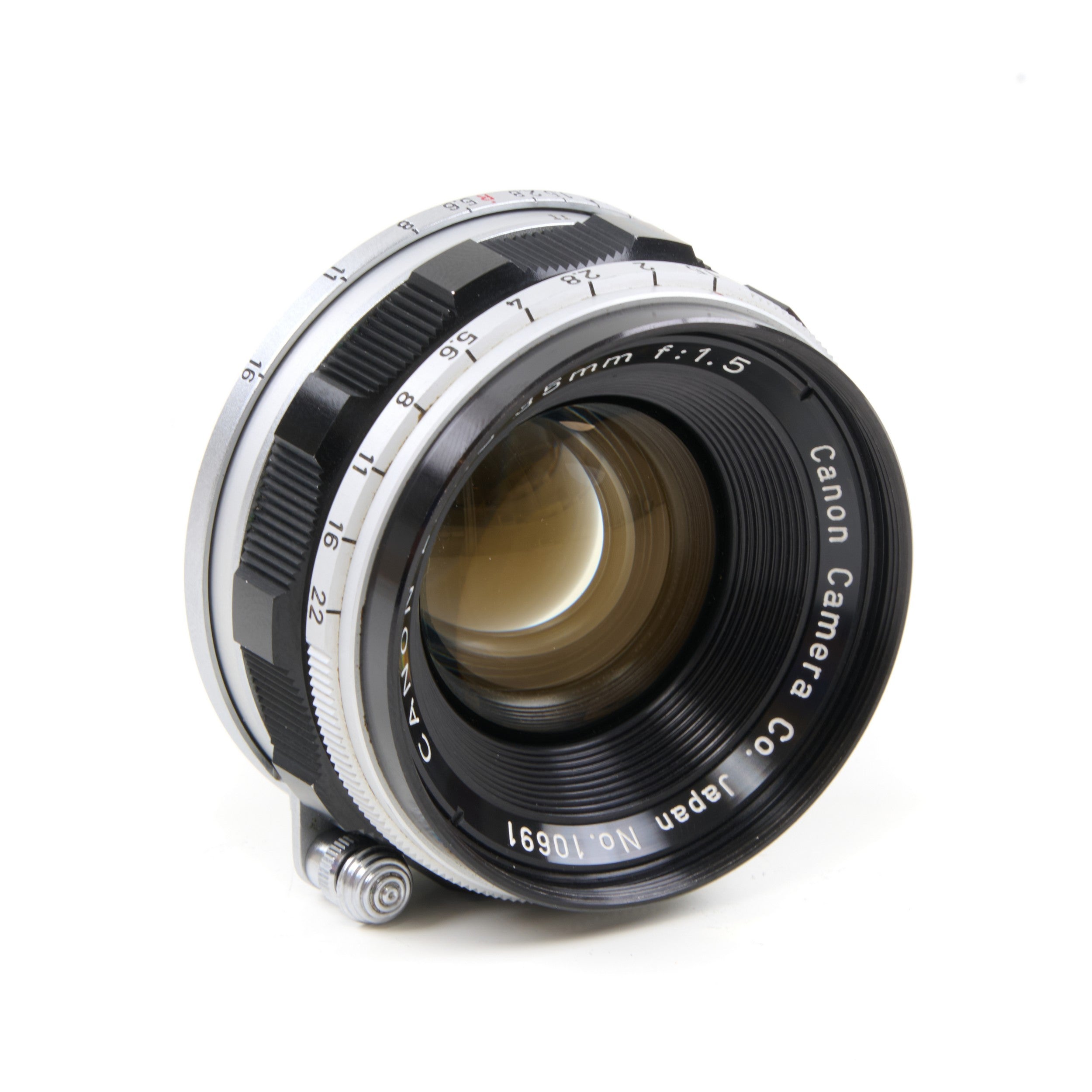 Canon 35mm f1.5 Lens 1e Type M39 LTM