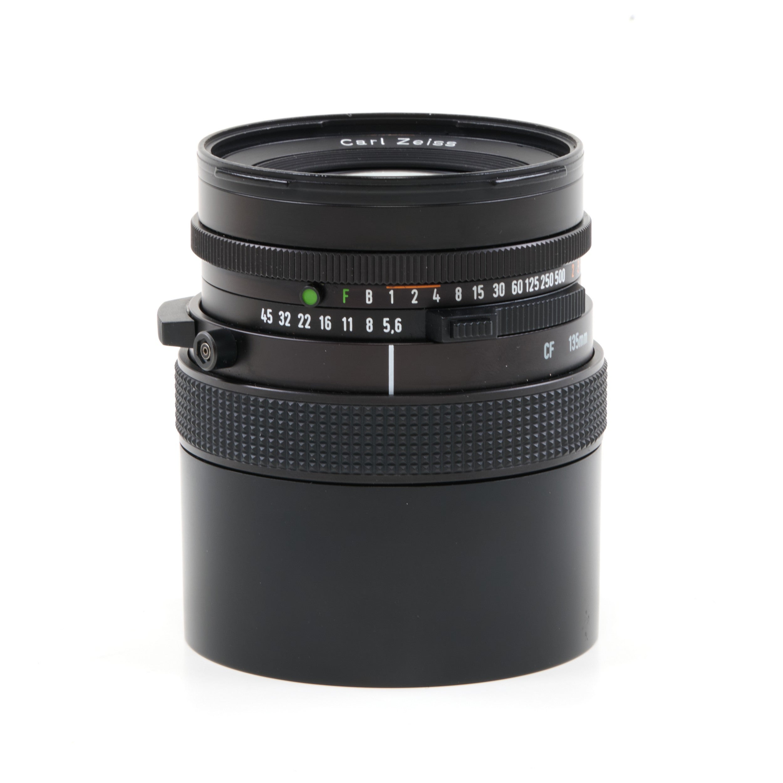 Carl Zeiss 135mm f5.6 Marko-Planar-CF + Balg Set Voor Hasselblad V Systeem