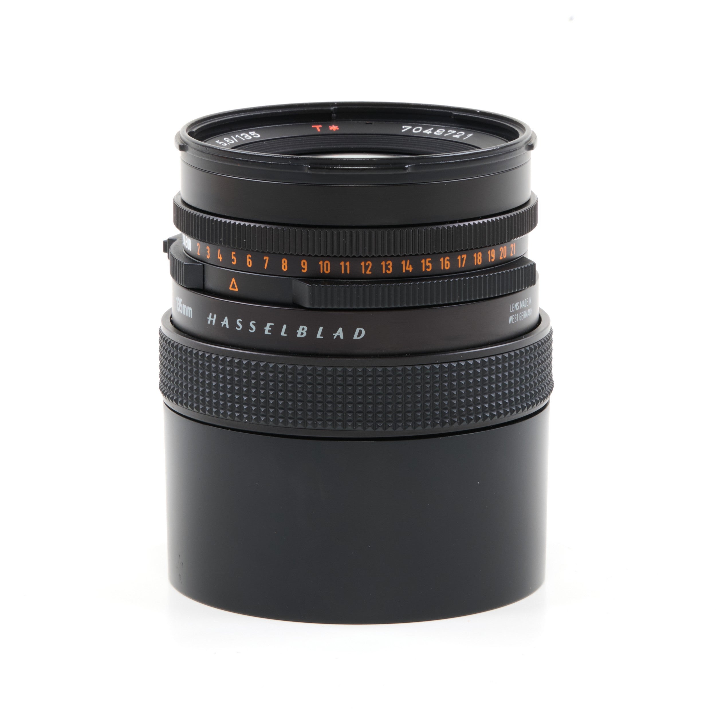 Carl Zeiss 135mm f5.6 Marko-Planar-CF + Balg Set Voor Hasselblad V Systeem