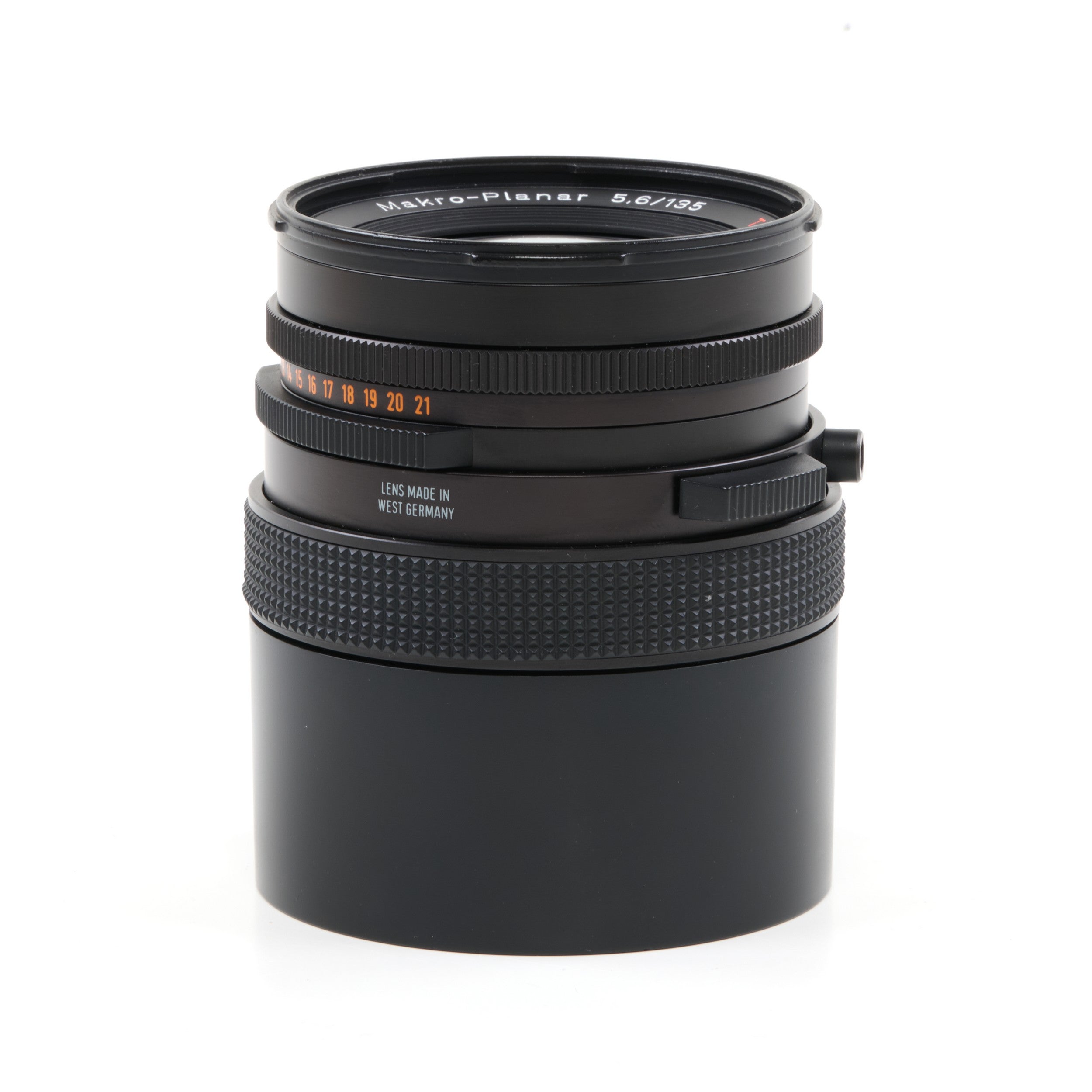 Carl Zeiss 135mm f5.6 Marko-Planar-CF + Balg Set Voor Hasselblad V Systeem