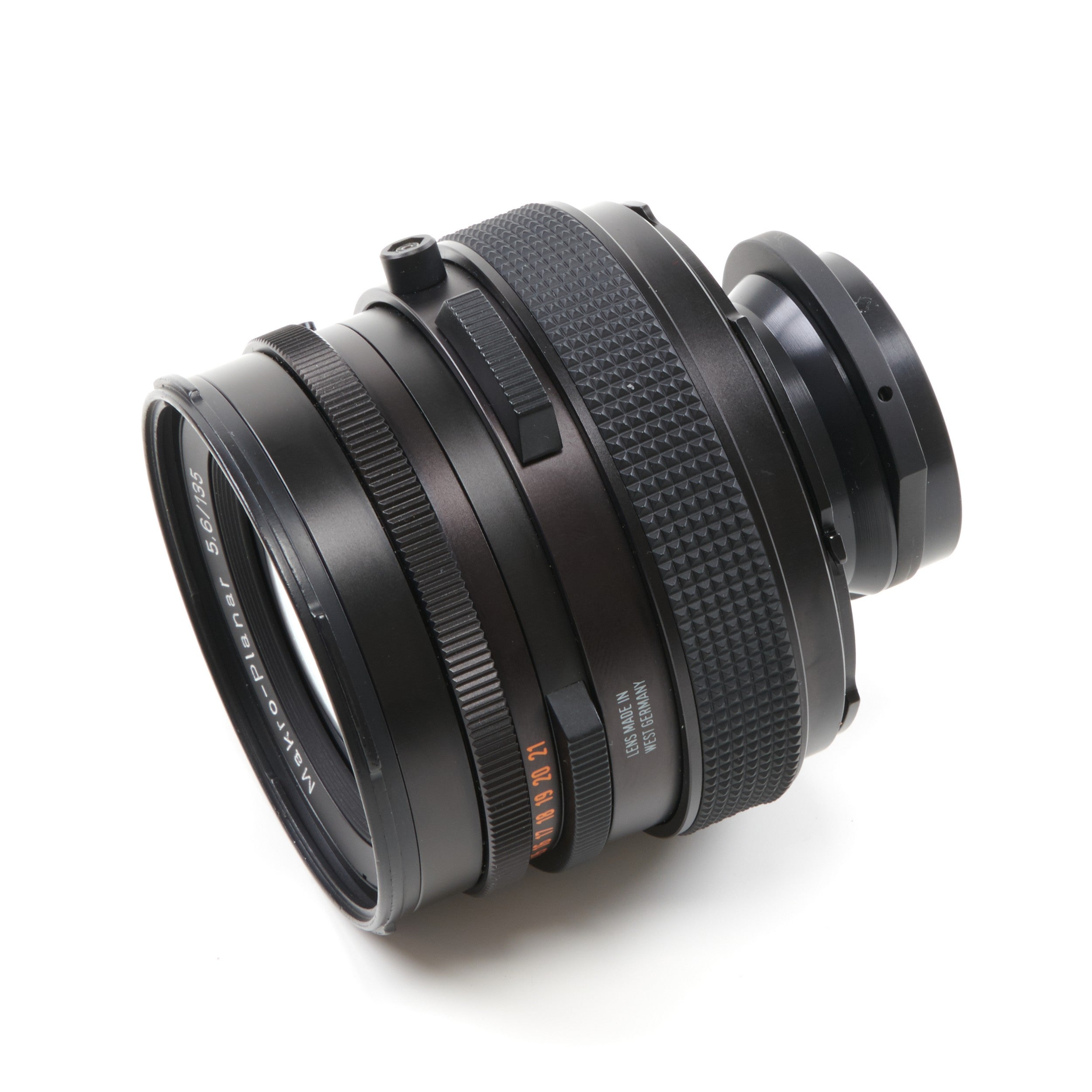 Carl Zeiss 135mm f5.6 Marko-Planar-CF + Balg Set Voor Hasselblad V Systeem