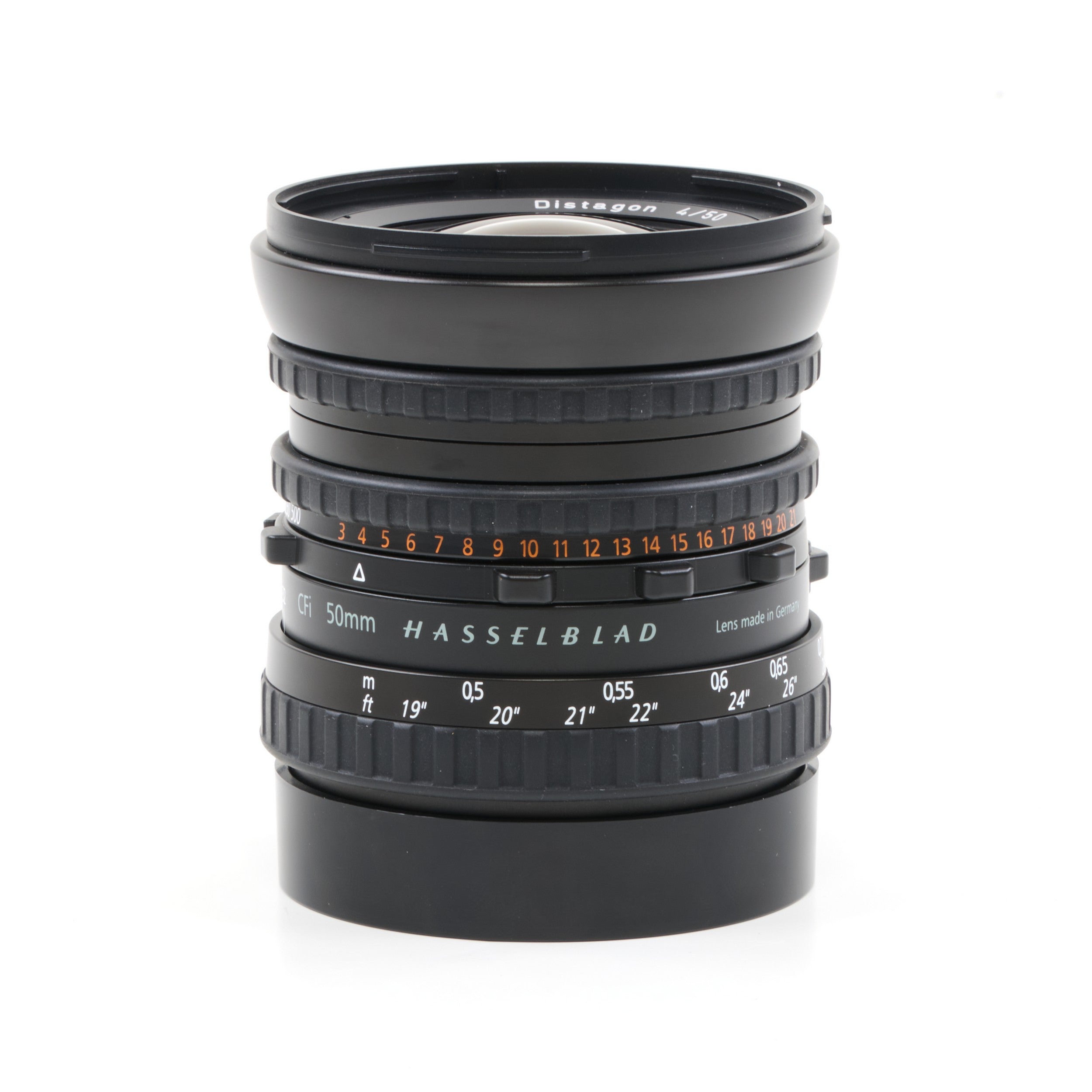 Carl Zeiss 50mm f4 Distagon CFI FLE Voor Hasselblad V Systeem