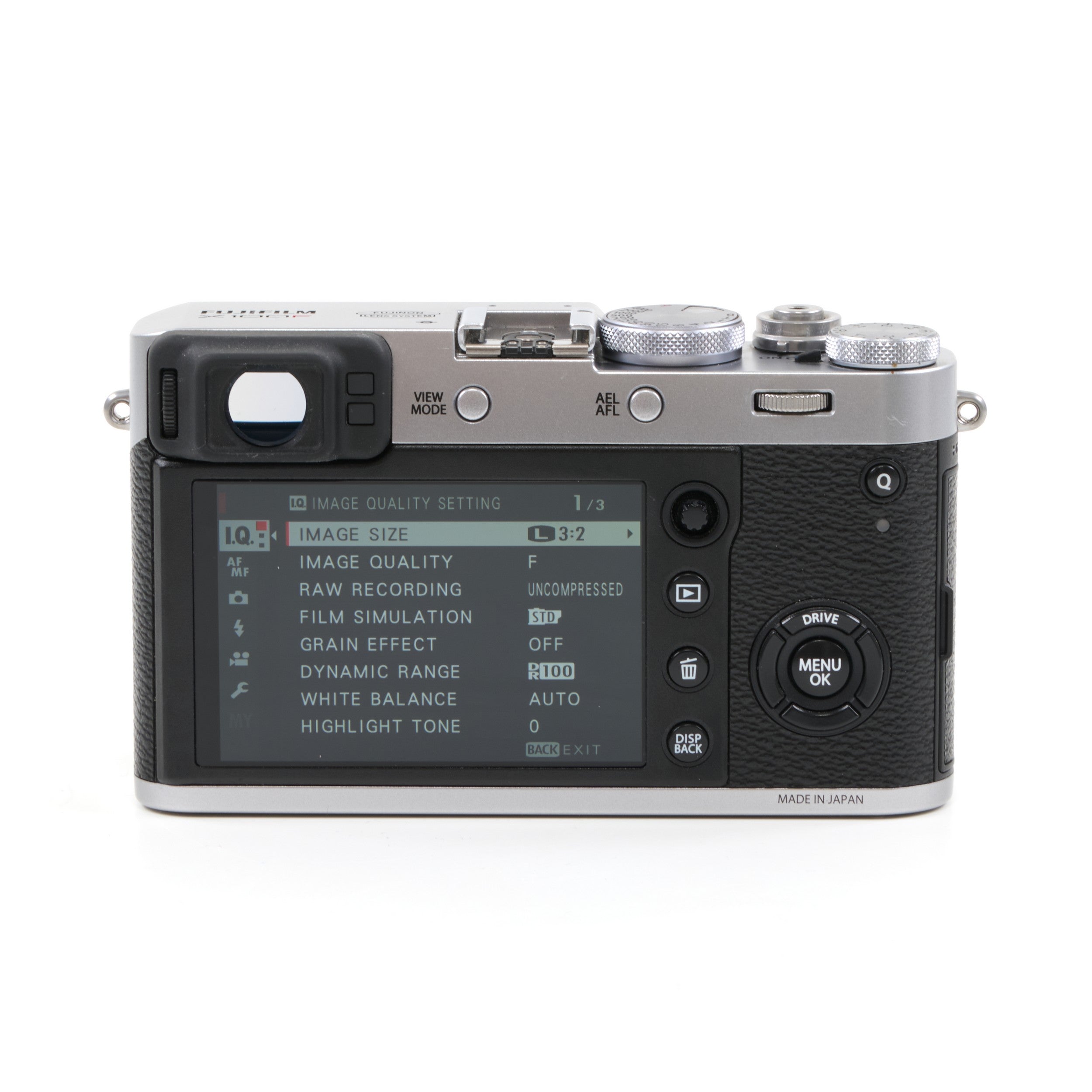 Fuji X100F Chroom Set