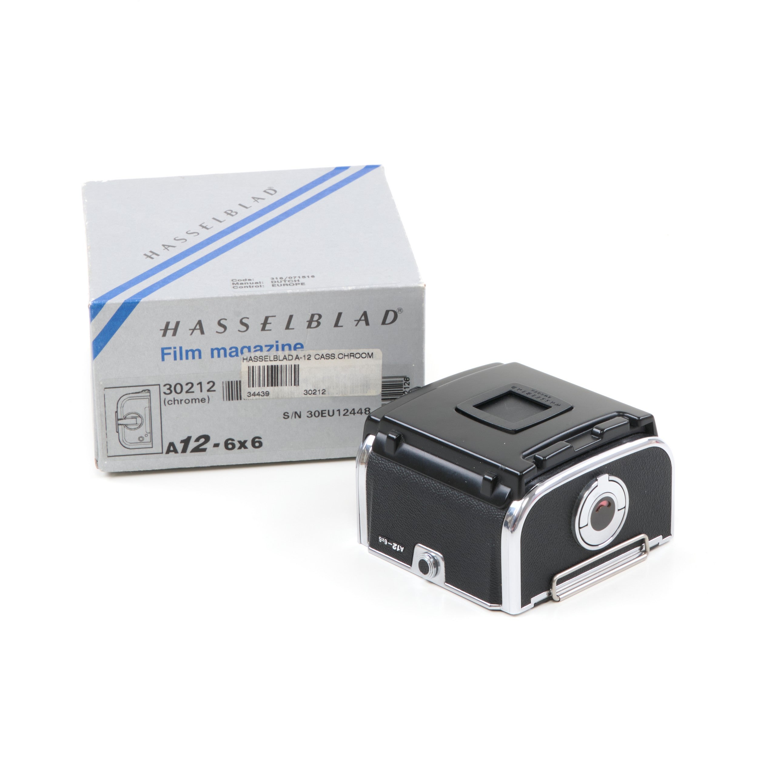 Hasselblad A12 Achterwand Chrome + Doos