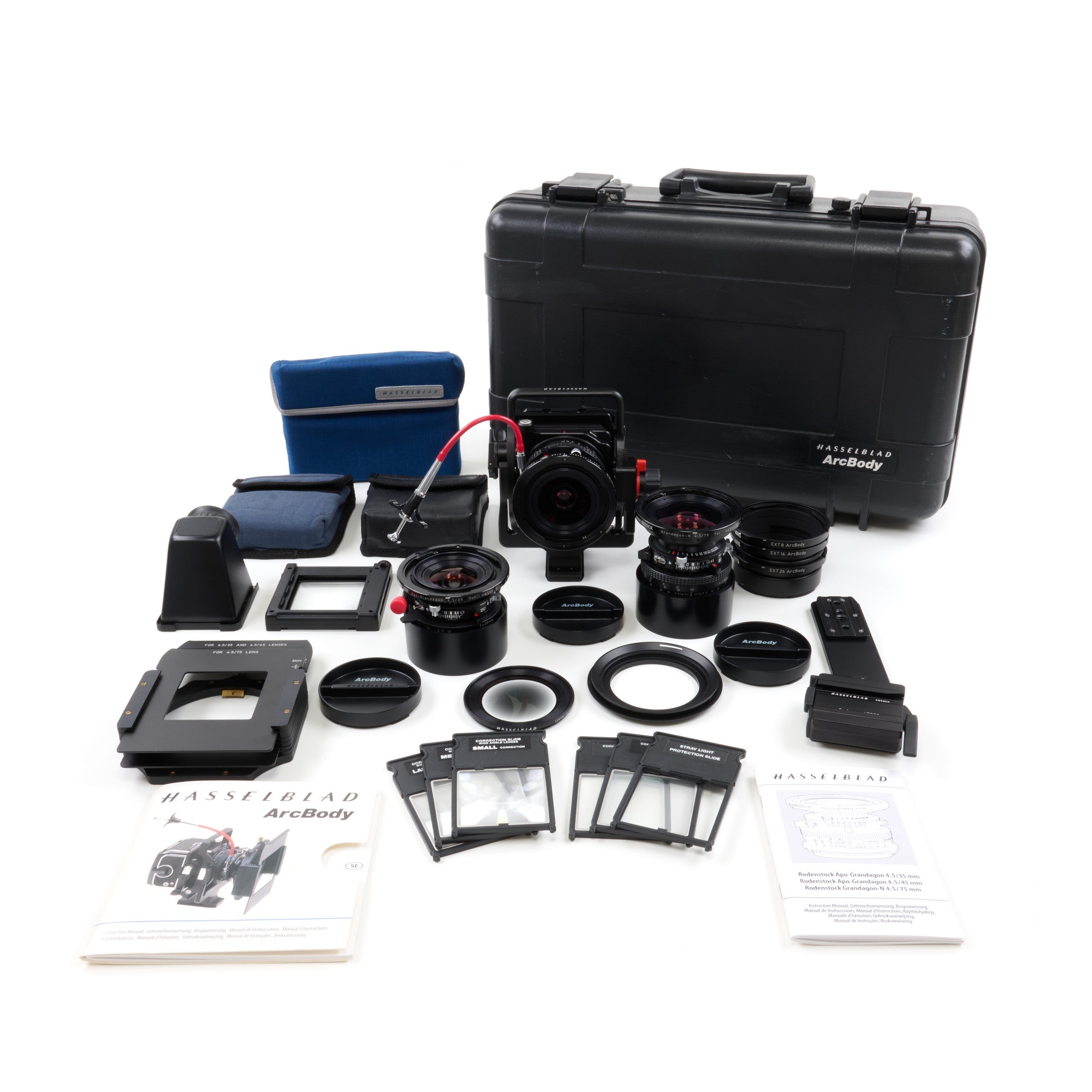 Hasselblad Arcbody Set Met 35mm + 45mm + 75mm Lenzen