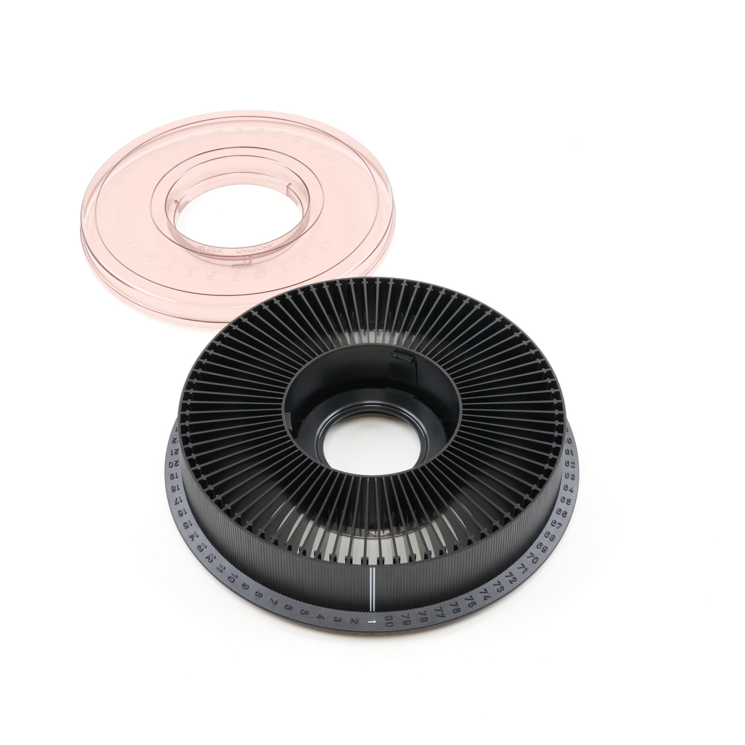 Hasselblad PCP 80 Projector Carrousel Ronddraaiend Diamagazijn + Doos