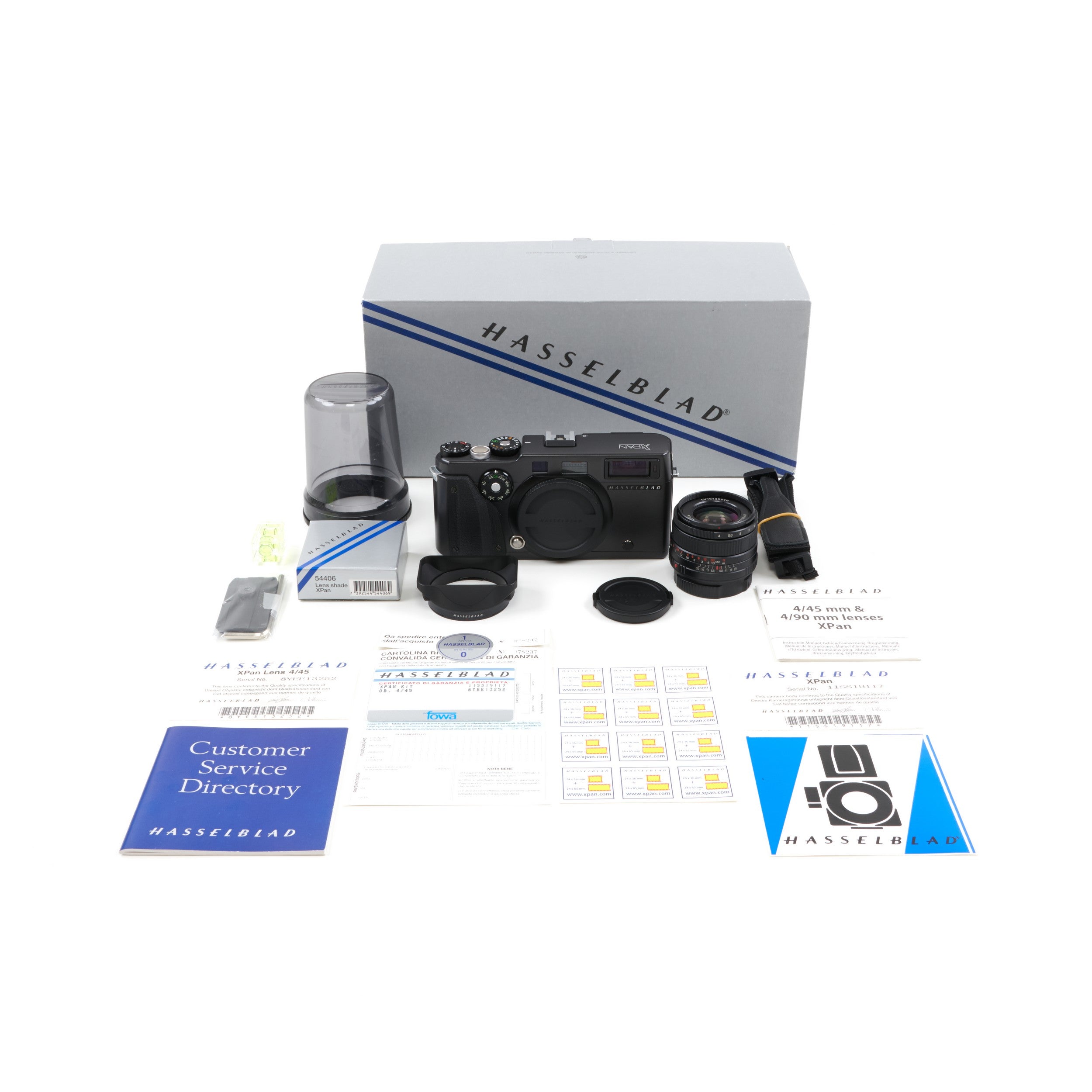 Hasselblad XPAN Panoramische Set + Doos