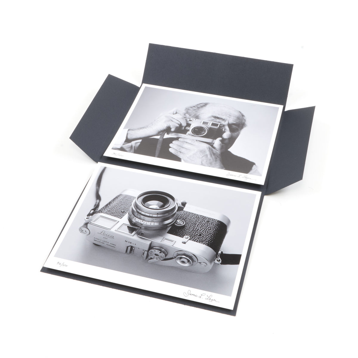 Leica An Illustrated History Set Volume I + II + III 100th Anniversary Art Limited Edition Set Door James L. Lager
