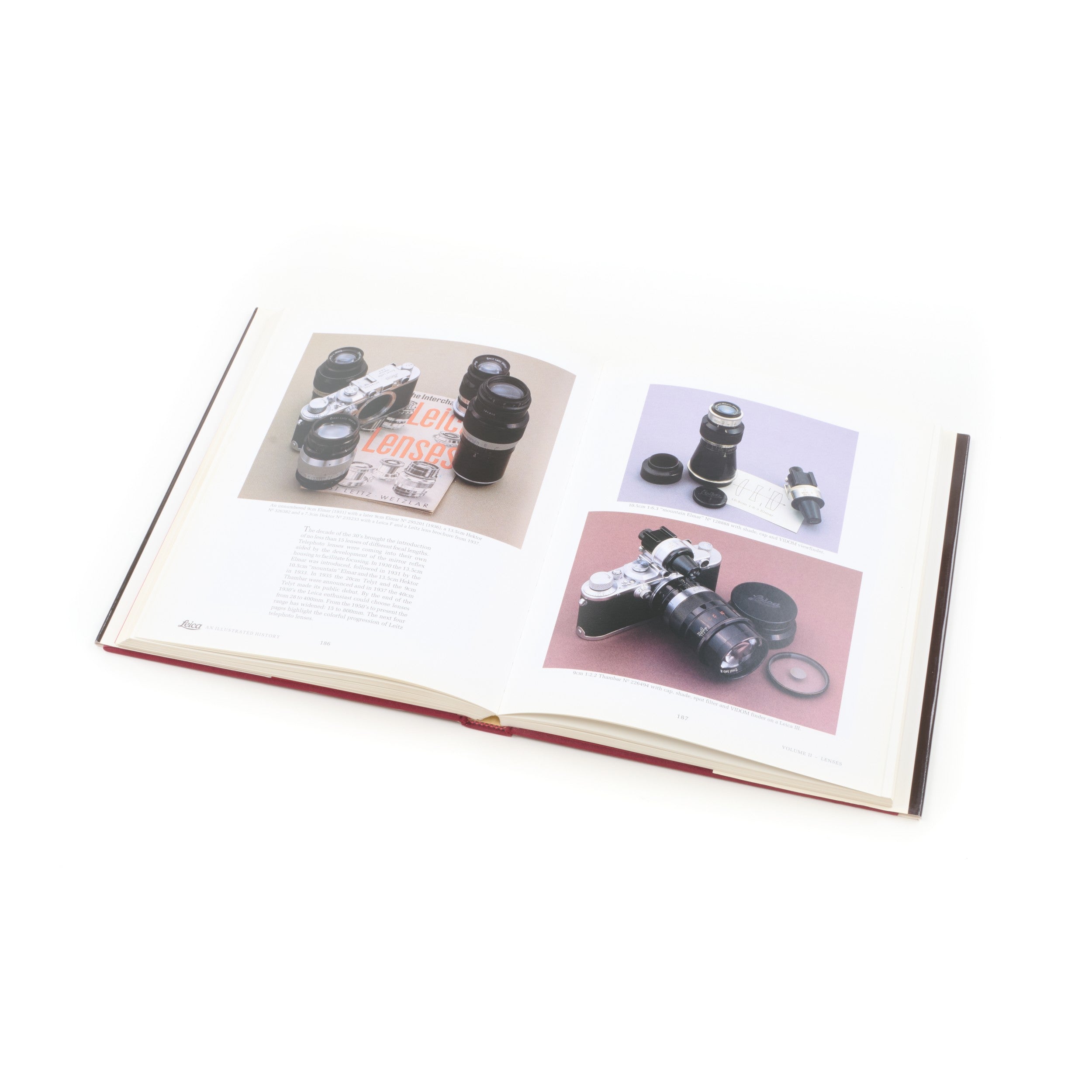 Leica An Illustrated History Volume II - Lenses Door James L. Lager