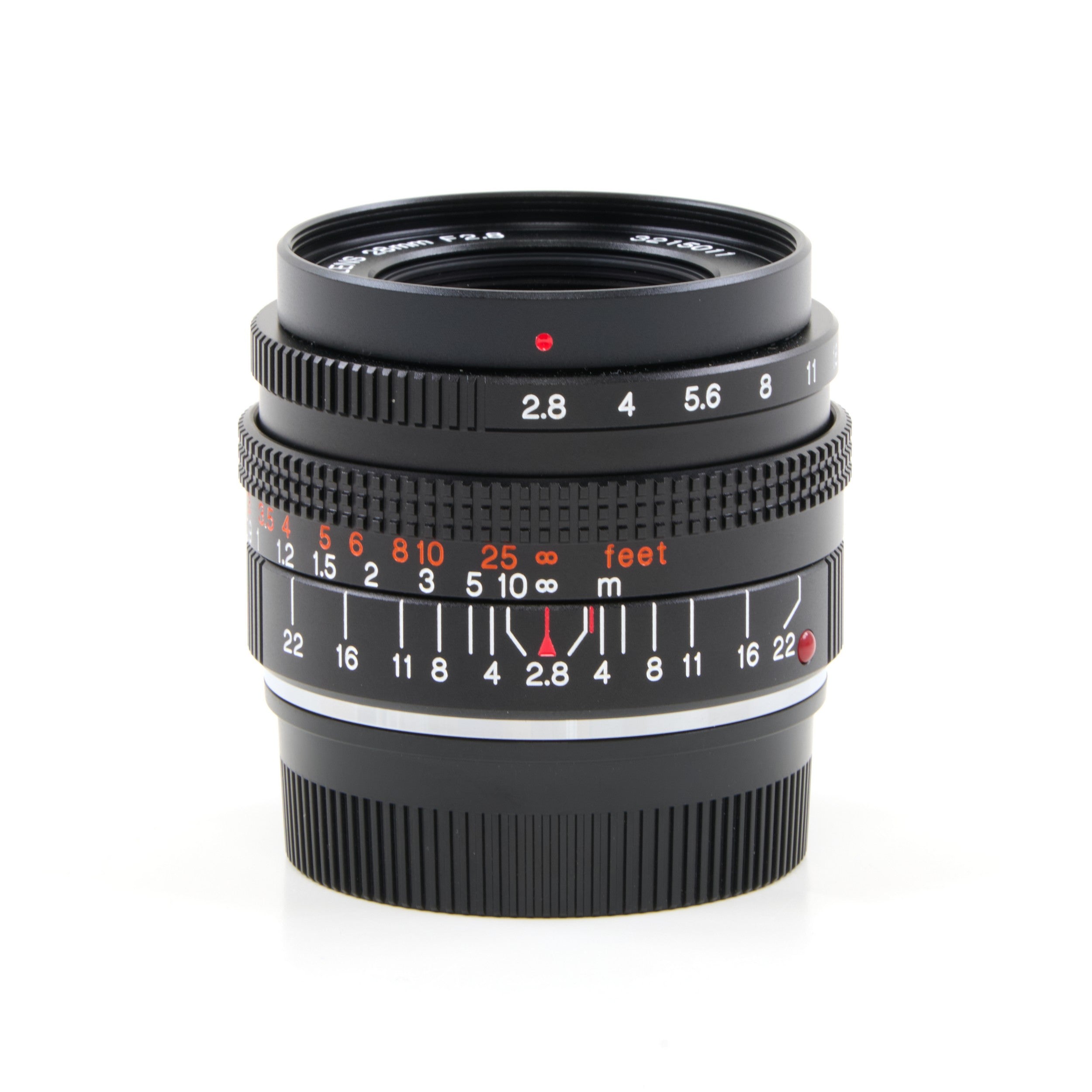 Konica M-Hexanon 28mm f2.8 NOS + Doos