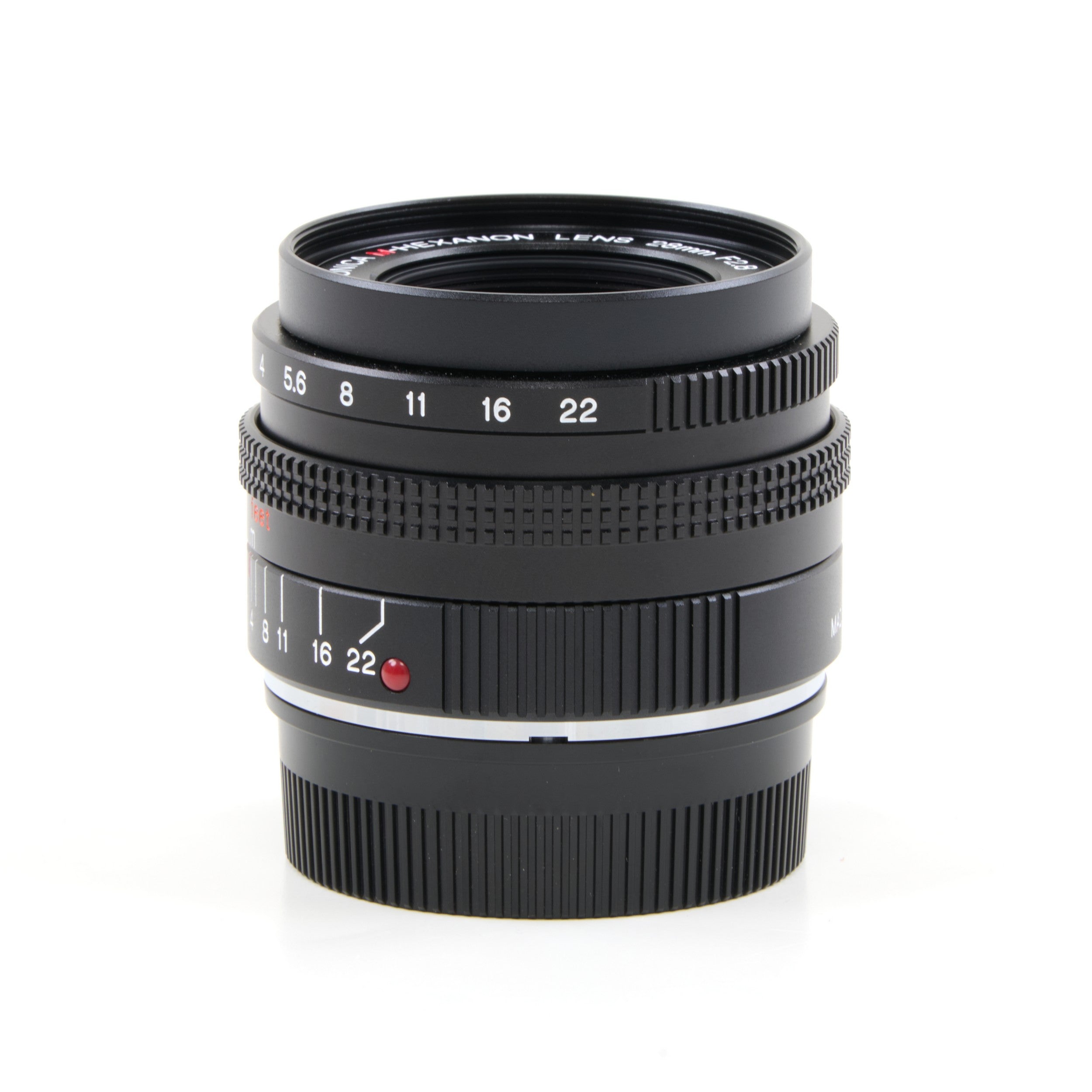 Konica M-Hexanon 28mm f2.8 NOS + Doos