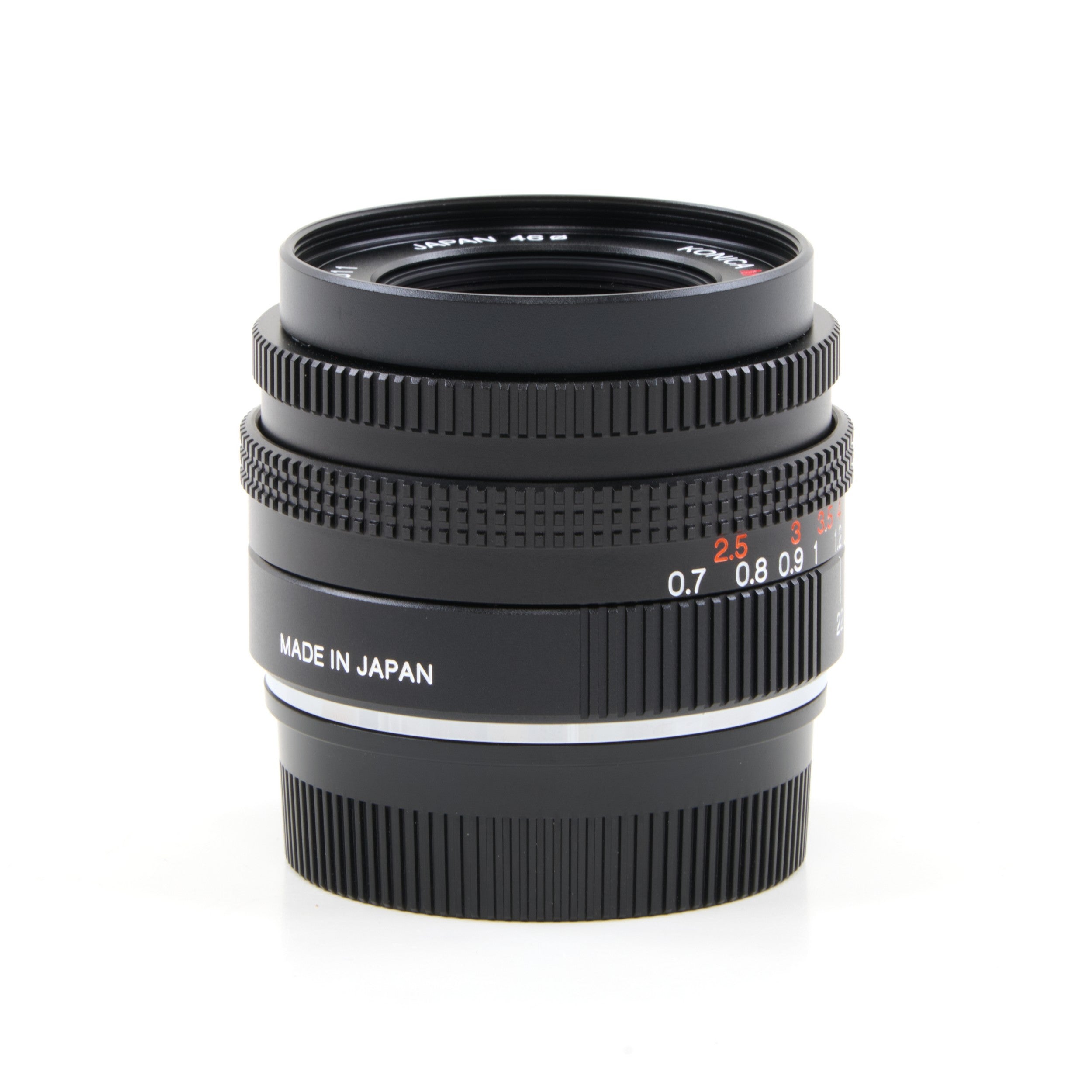 Konica M-Hexanon 28mm f2.8 NOS + Doos