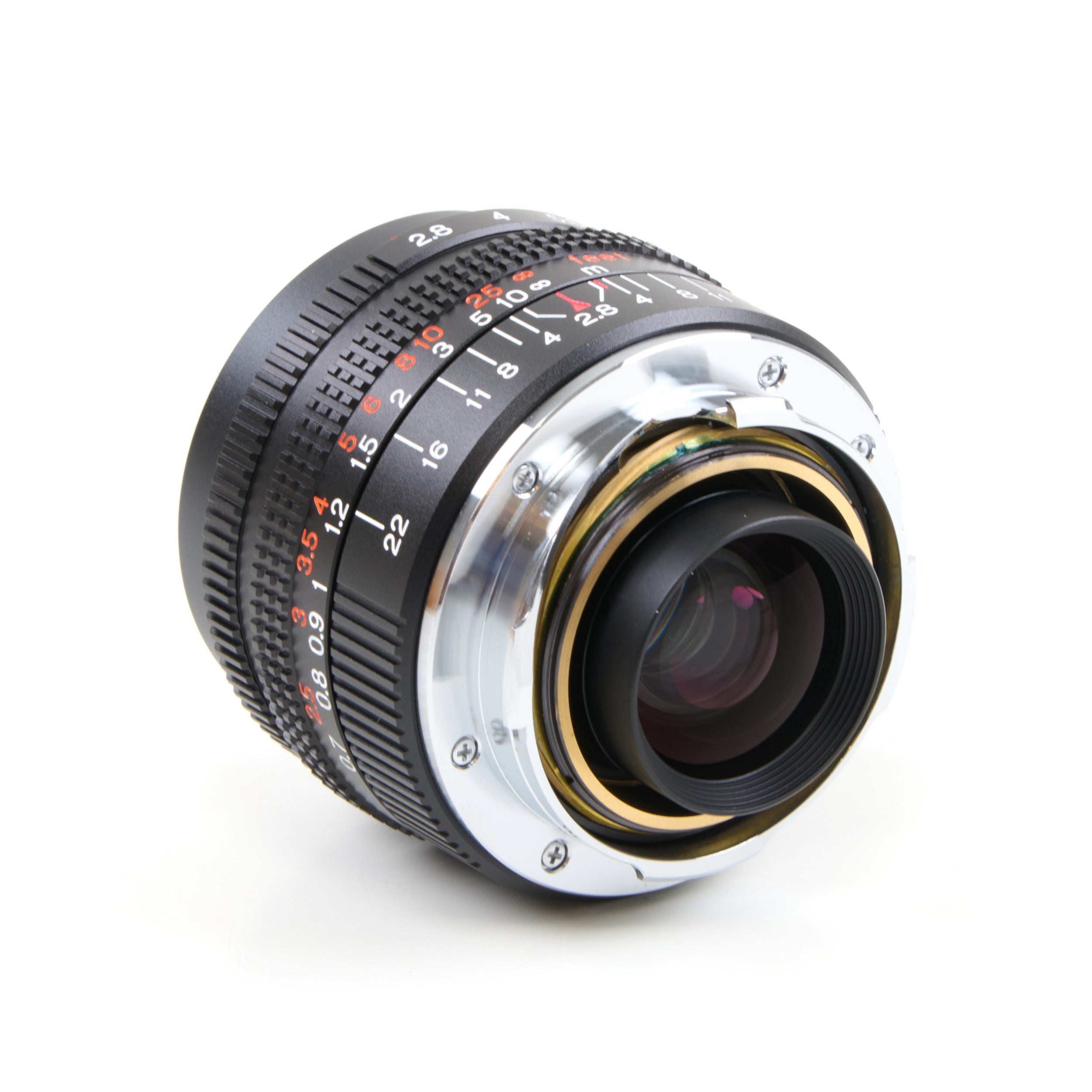 Konica M-Hexanon 28mm f2.8 NOS + Doos