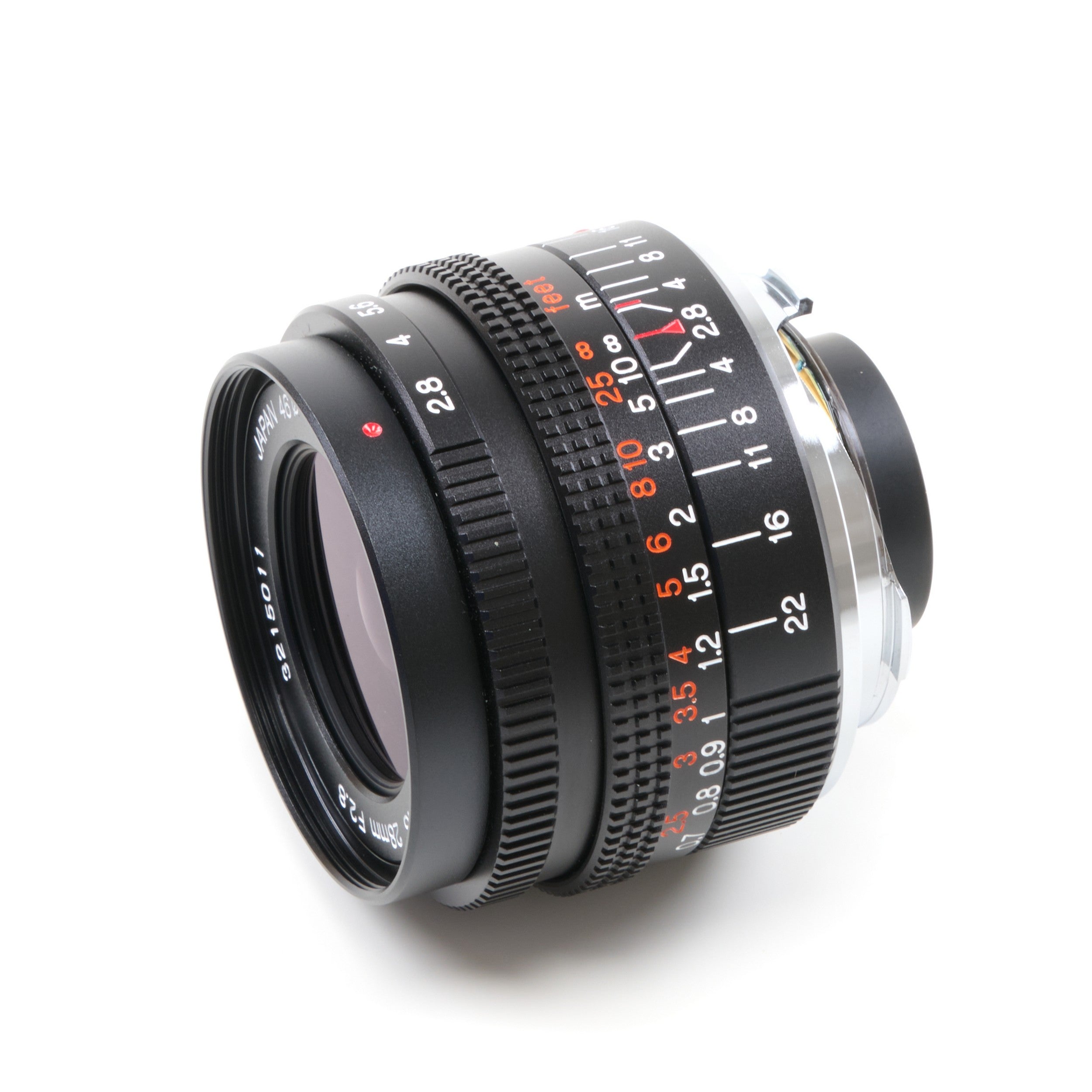 Konica M-Hexanon 28mm f2.8 NOS + Doos