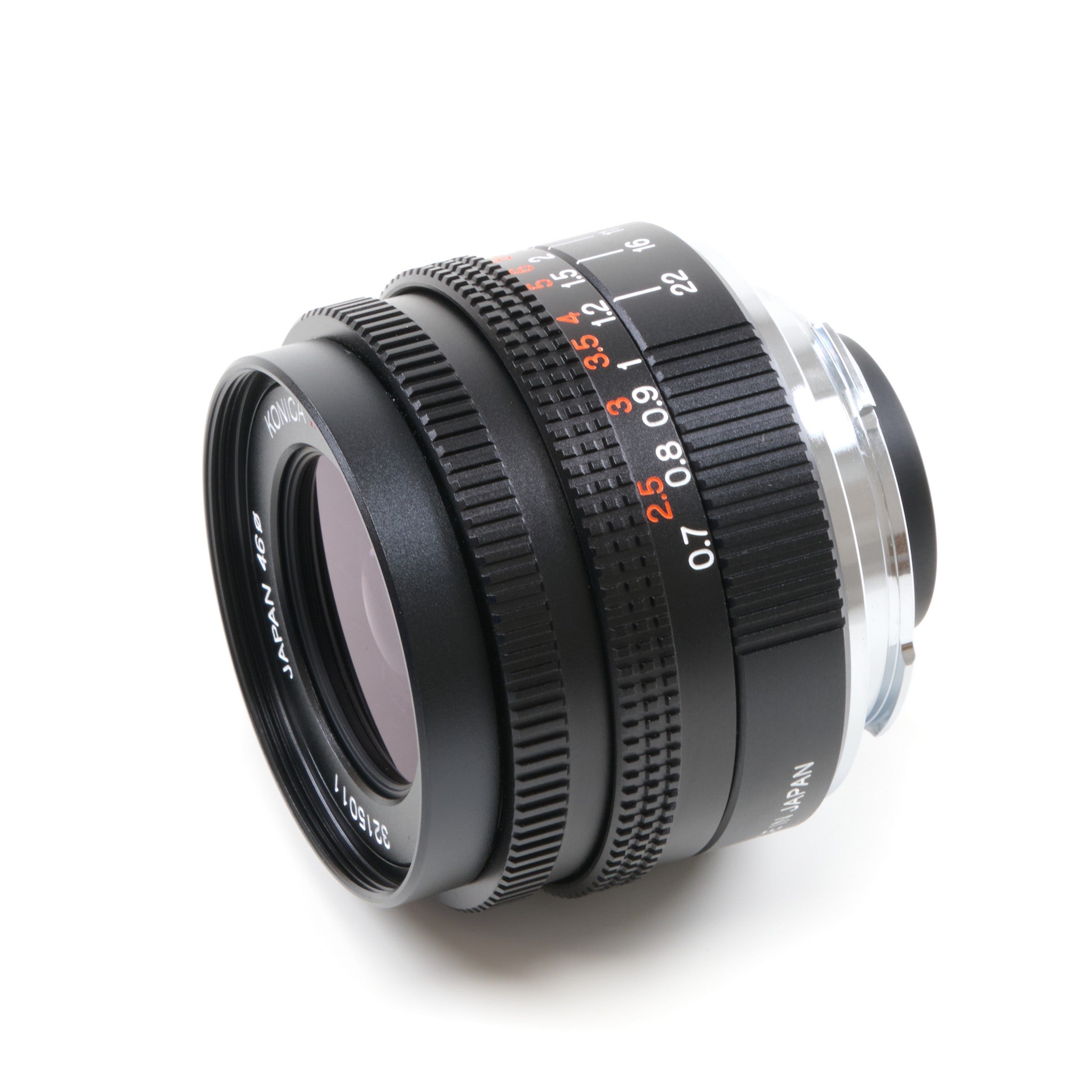 Konica M-Hexanon 28mm f2.8 NOS + Doos