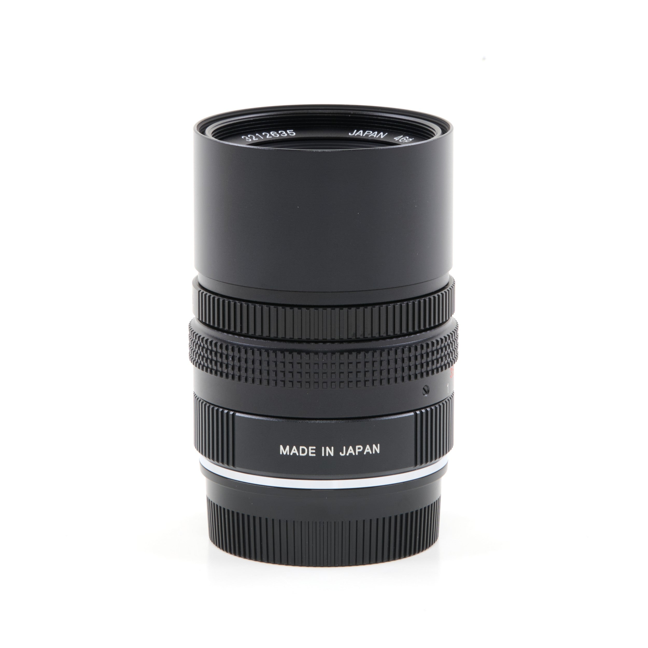 Konica M-Hexanon 90mm f2.8 NOS + Doos