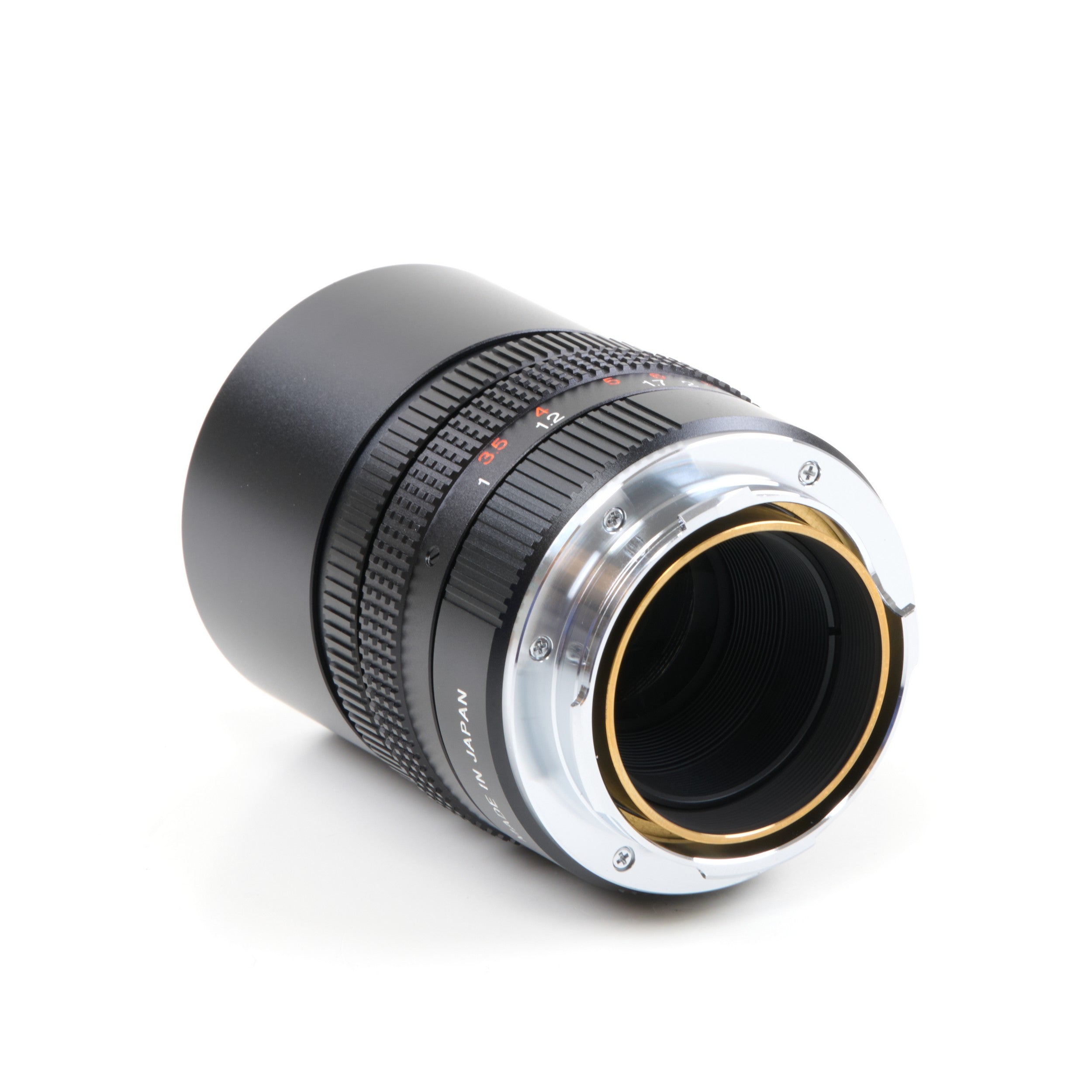 Konica M-Hexanon 90mm f2.8 NOS + Doos