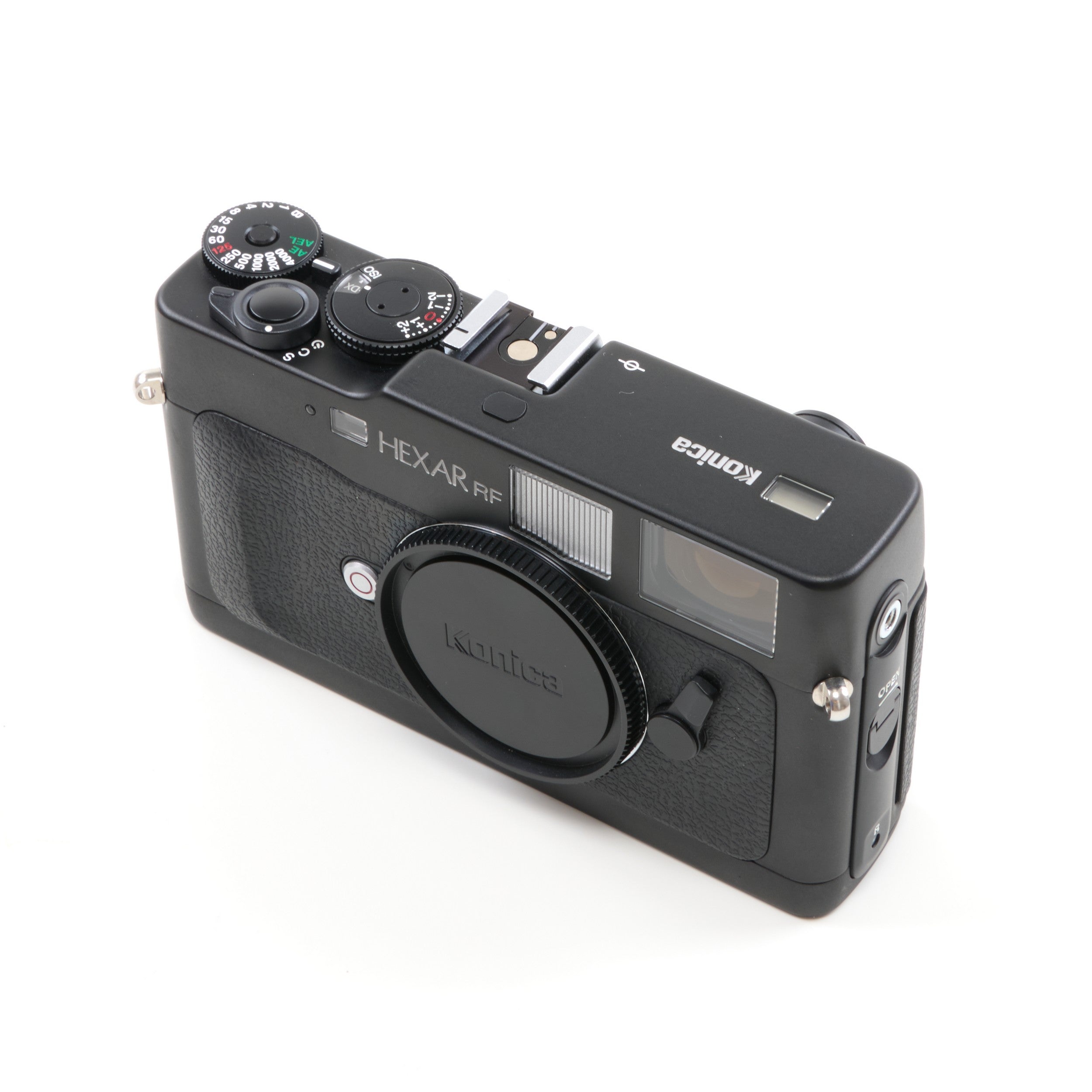 Konica Hexar RF Zwart Set NOS + Doos