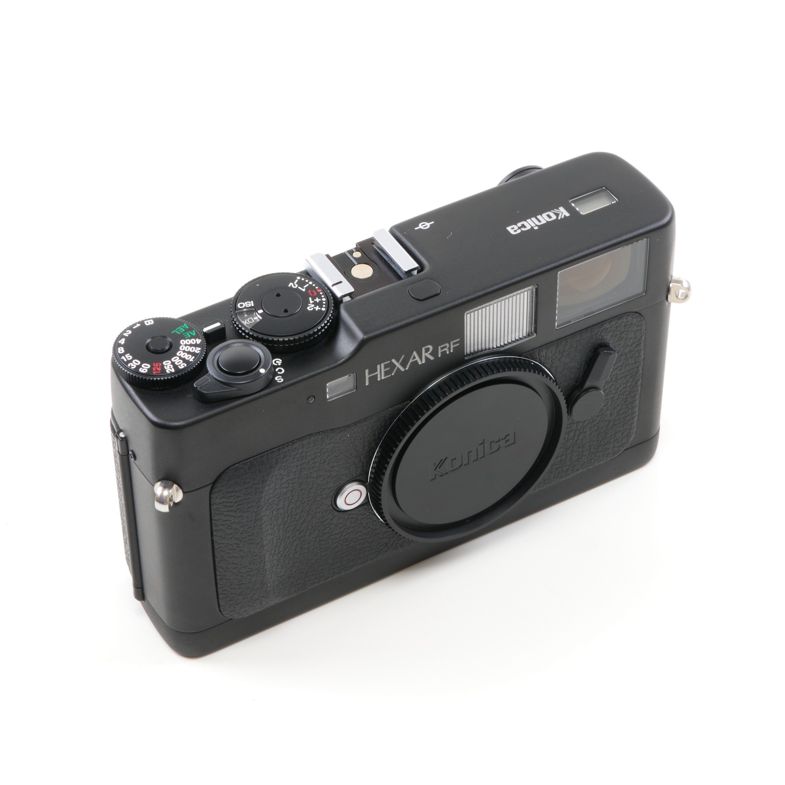 Konica Hexar RF Zwart Set NOS + Doos
