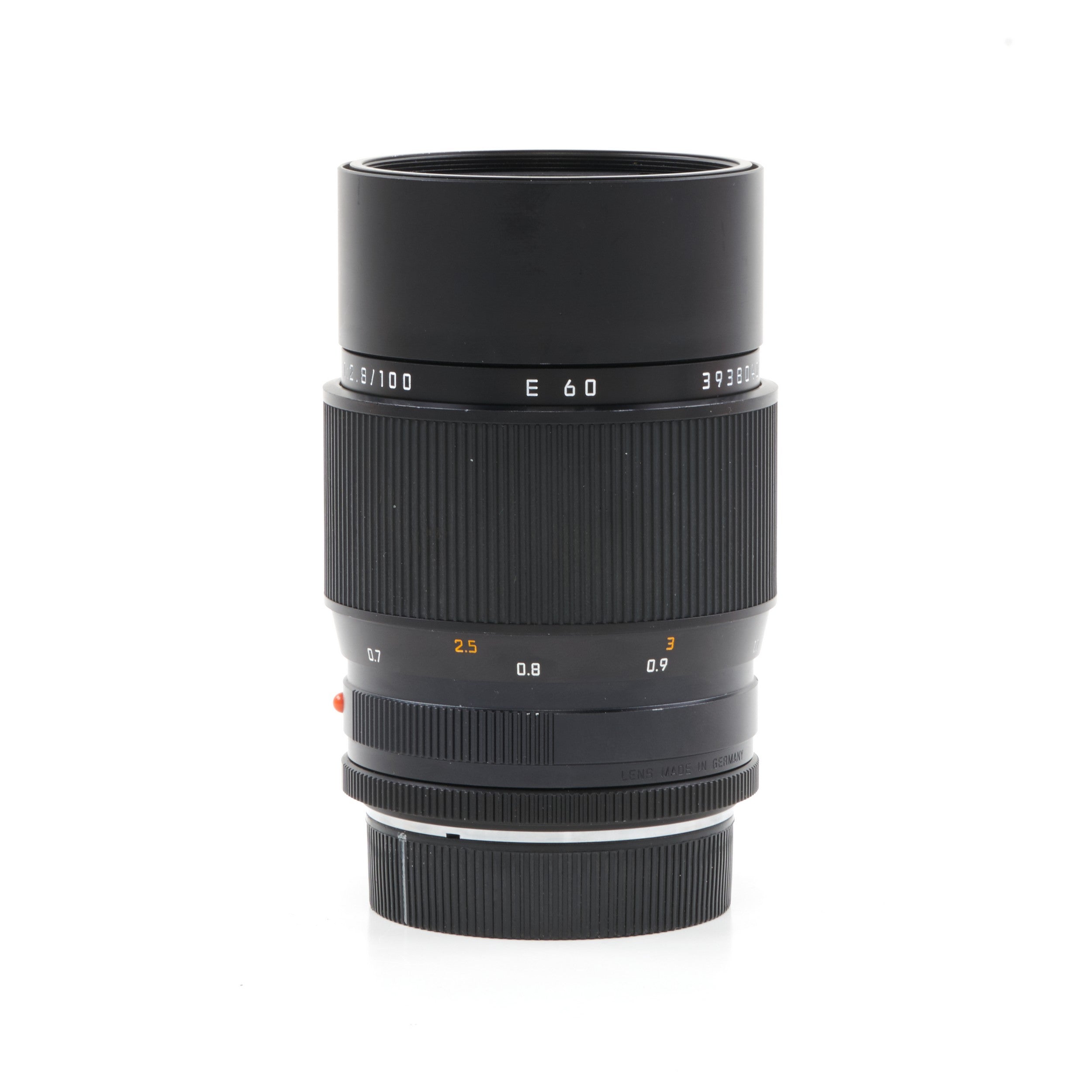 Leica 100mm f2.8 APO-Macro-Elmarit-R ROM + Doos