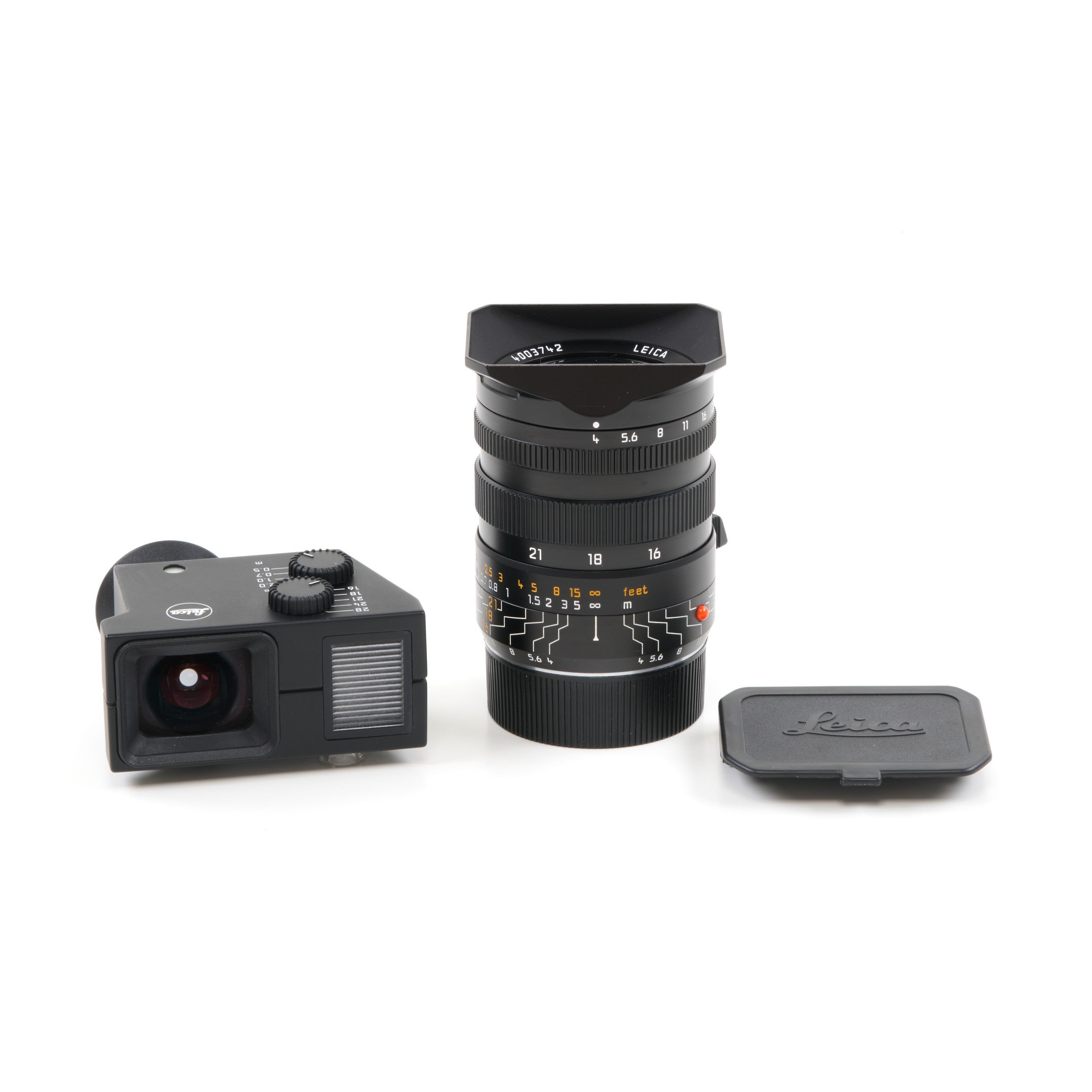 Leica 16-18-21mm f4 Tri-Elmar-M ASPH 6-Bit WATE Set + Doos