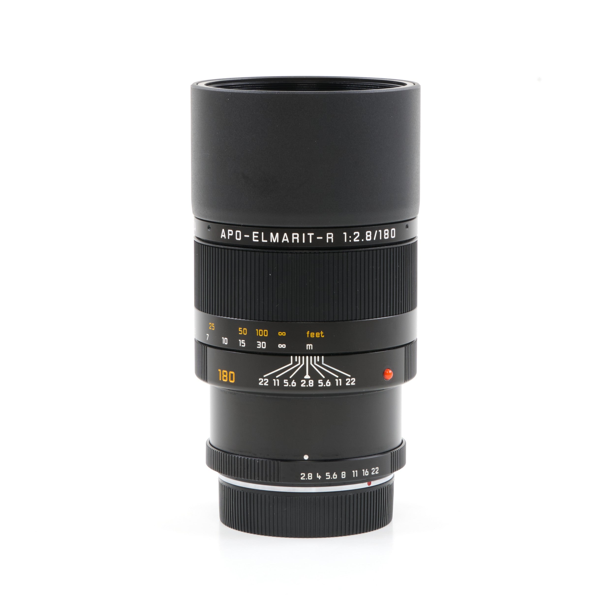Leica 180mm f2.8 APO-Elmarit-R ROM + Doos