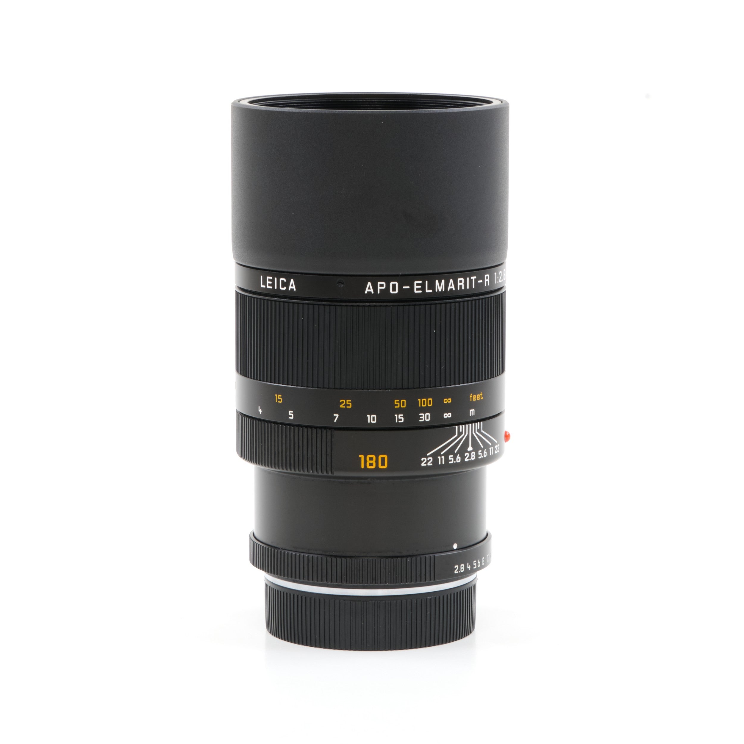 Leica 180mm f2.8 APO-Elmarit-R ROM + Doos