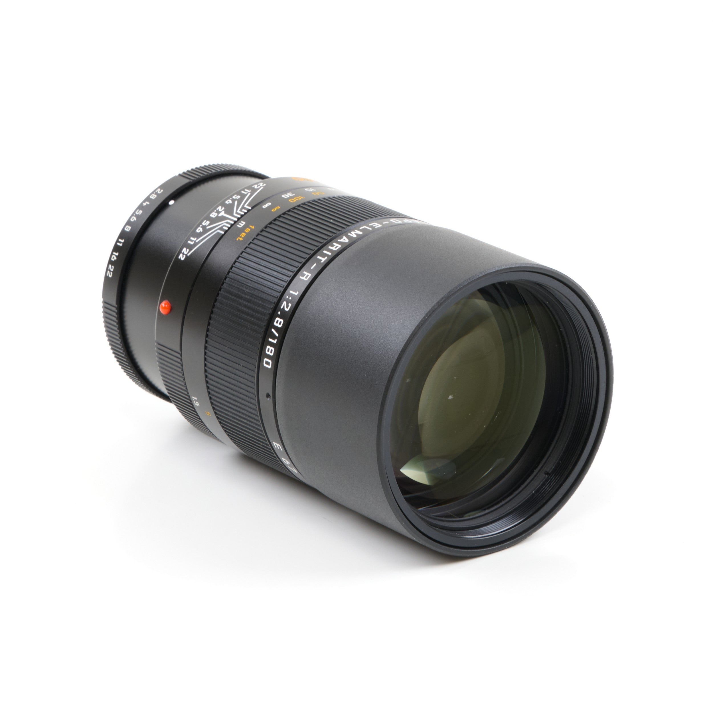 Leica 180mm f2.8 APO-Elmarit-R ROM + Doos