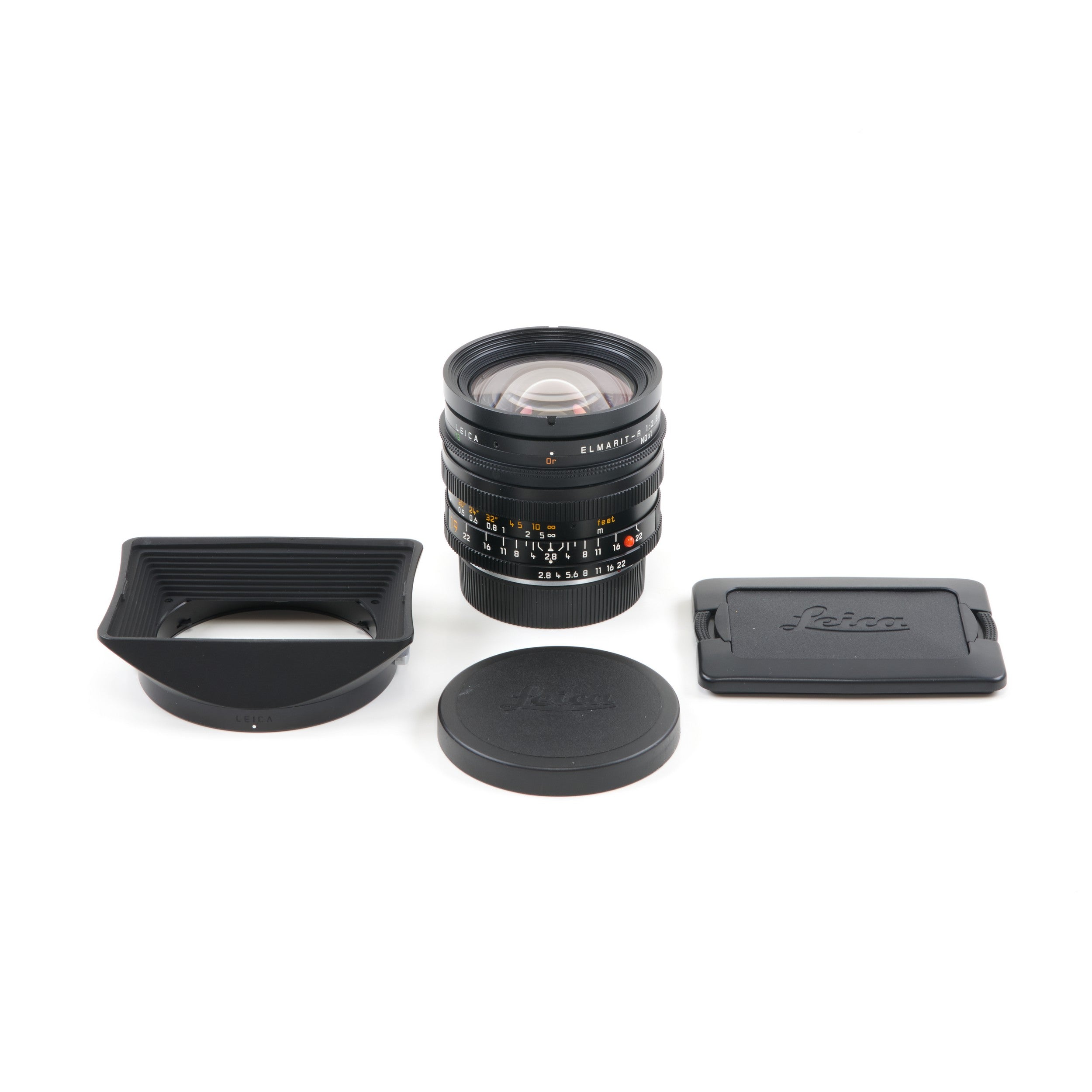Leica 19mm f2.8 Elmarit-R ROM MK II + Doos