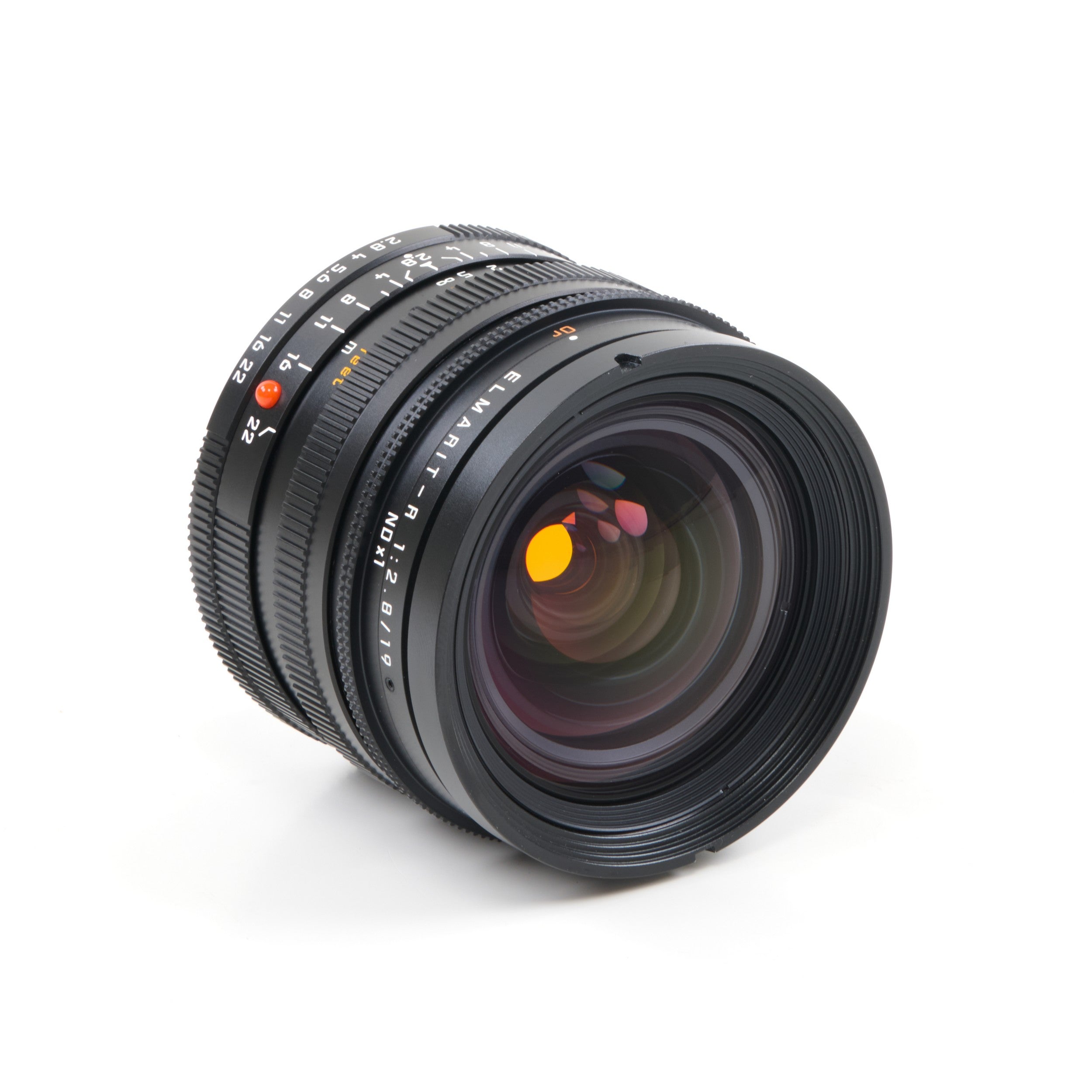 Leica 19mm f2.8 Elmarit-R ROM MK II + Doos